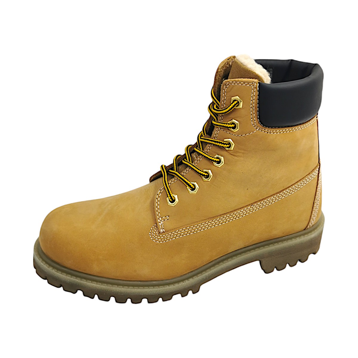 Poleman Herrenschuhe Warmfutter Schnürstiefel Gelb Freizeit (yellow, Gr. 1:42) Poleman Herrenschuhe Warmfutter Schnürstiefel Gelb Freizeit (yellow, Gr. 1:42)