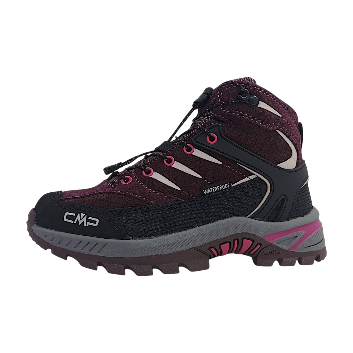 CMP Kids Rigel 2.0 Mid WP Tre 3Q19364-36CZ Rot black berry/amaranto 36CZ