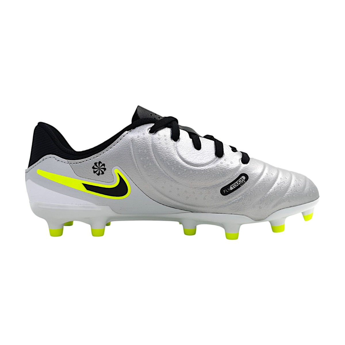 Nike Tiempo JR Academy MG DV4348 Silber 001 weiß schwarz