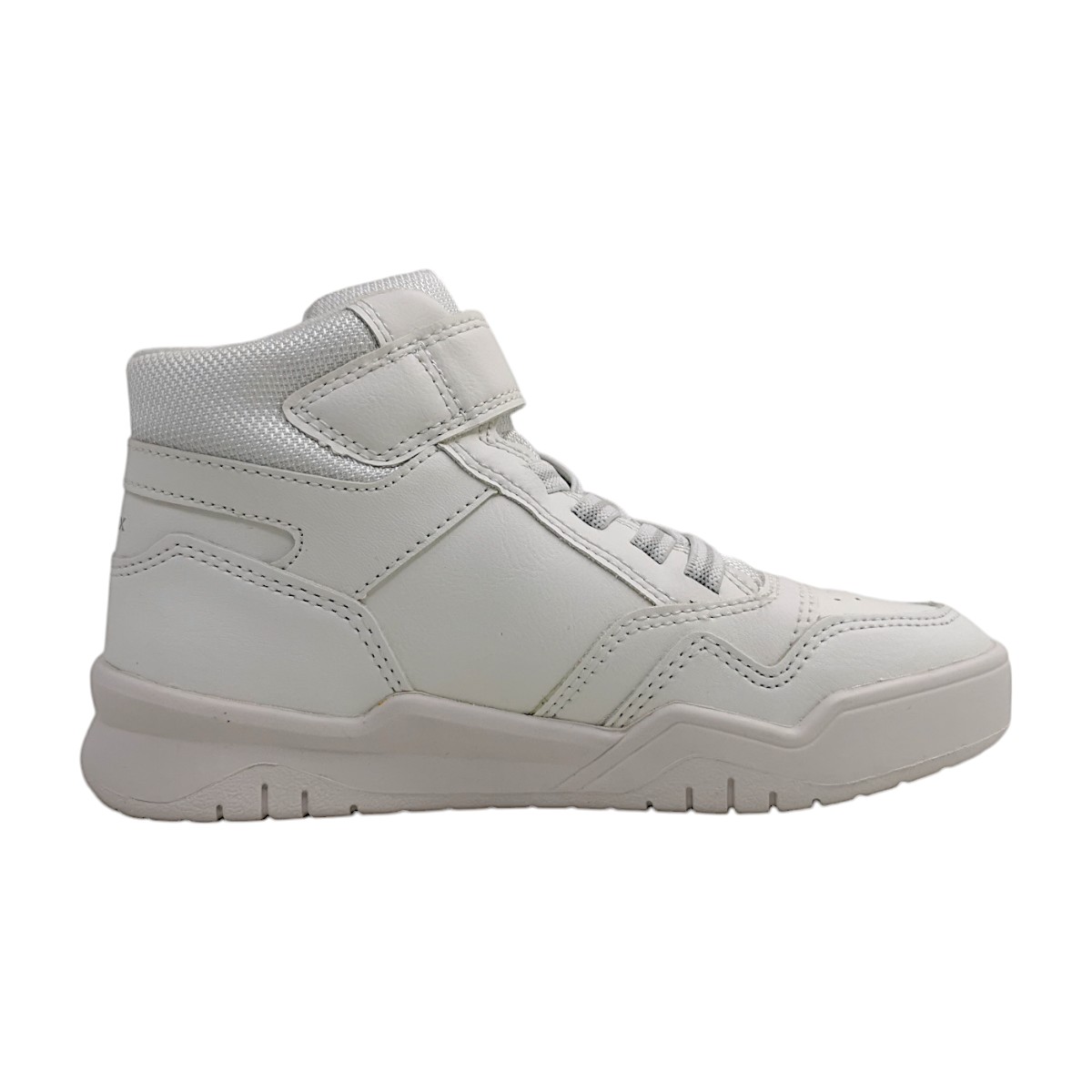 Geox J Perth B F Kinderschuhe Jungen Schnürstiefel Weiß Freizeit