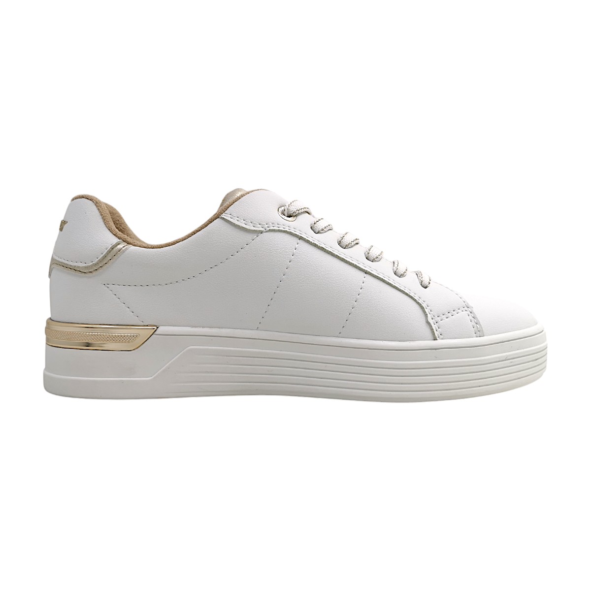s.Oliver Damenschuhe Schnürschuhe Sportive Weiß Freizeit (white 100, Größe 42 EU) s.Oliver Damenschuhe Schnürschuhe Sportive Weiß Freizeit (white 100, Größe 42 EU)