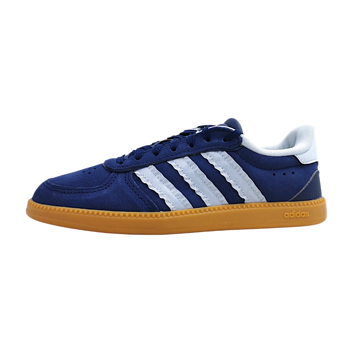 adidas Breaknet Damenschuhe sportlicher Schnürer Blau Freizeit (Dark blue, Größe 37 EU)