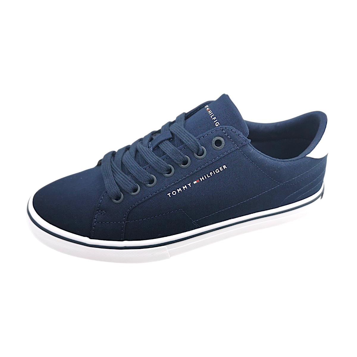 Tommy Hilfiger Vulc Core Long Lace FM0FM05688/DW5 Blau Dessert Sky DW5