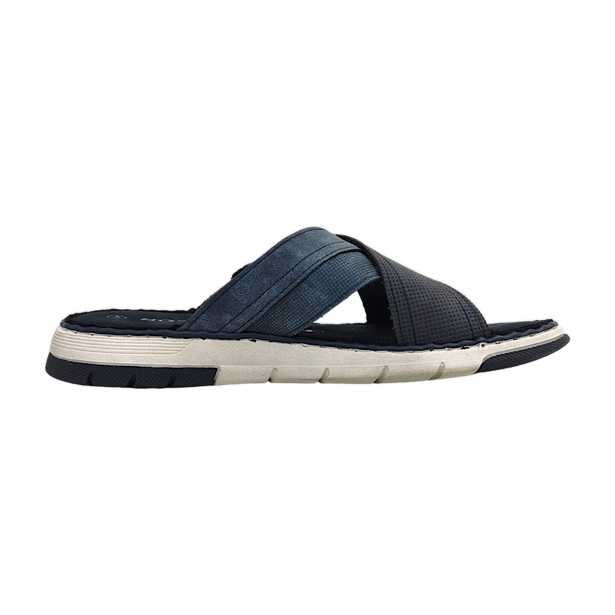 Tom Tailor Herrenschuhe Pantolette Blau Freizeit (blue, Größe 45 EU)