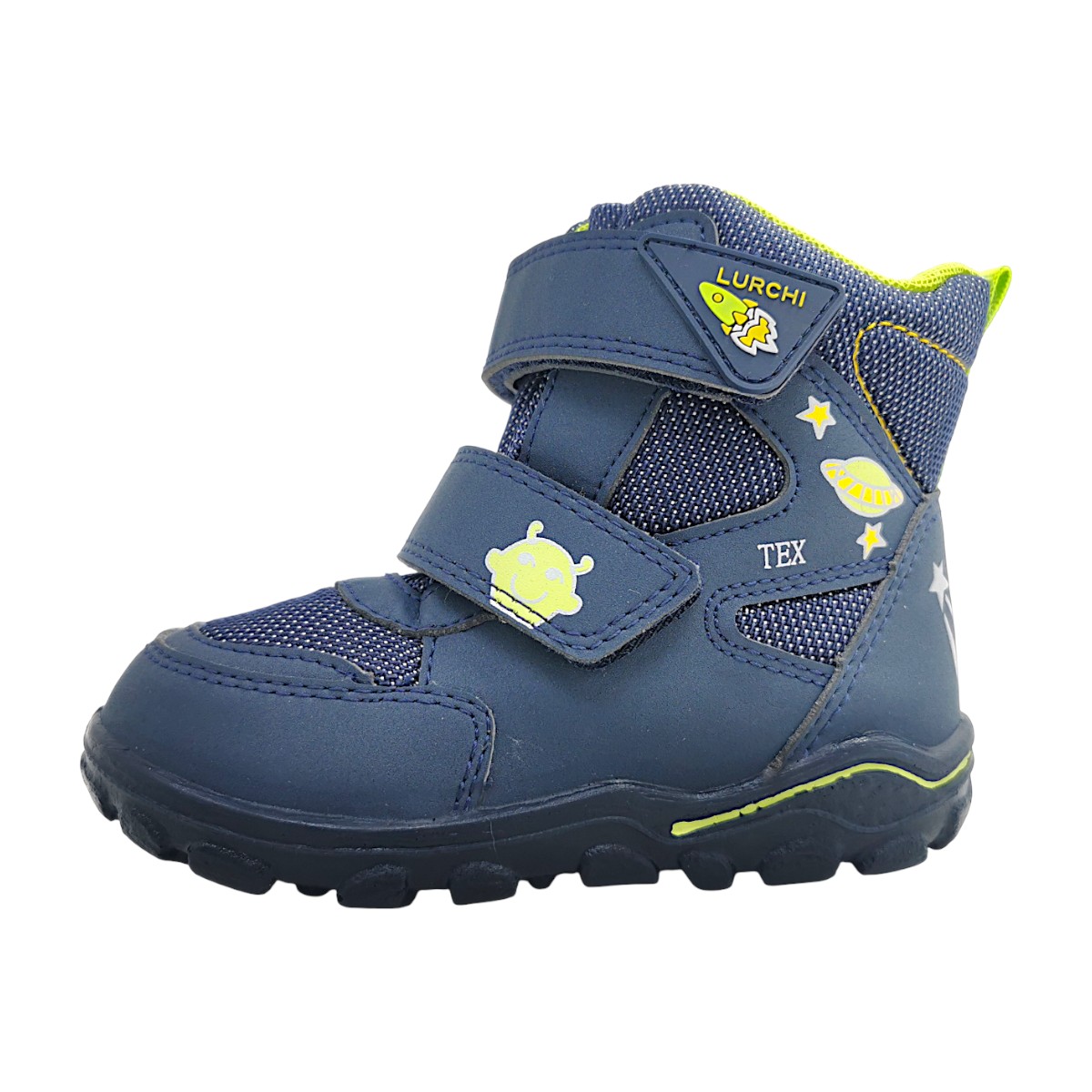 Lurchi Kinderschuhe Jungen Winterstiefel Blau Freizeit
