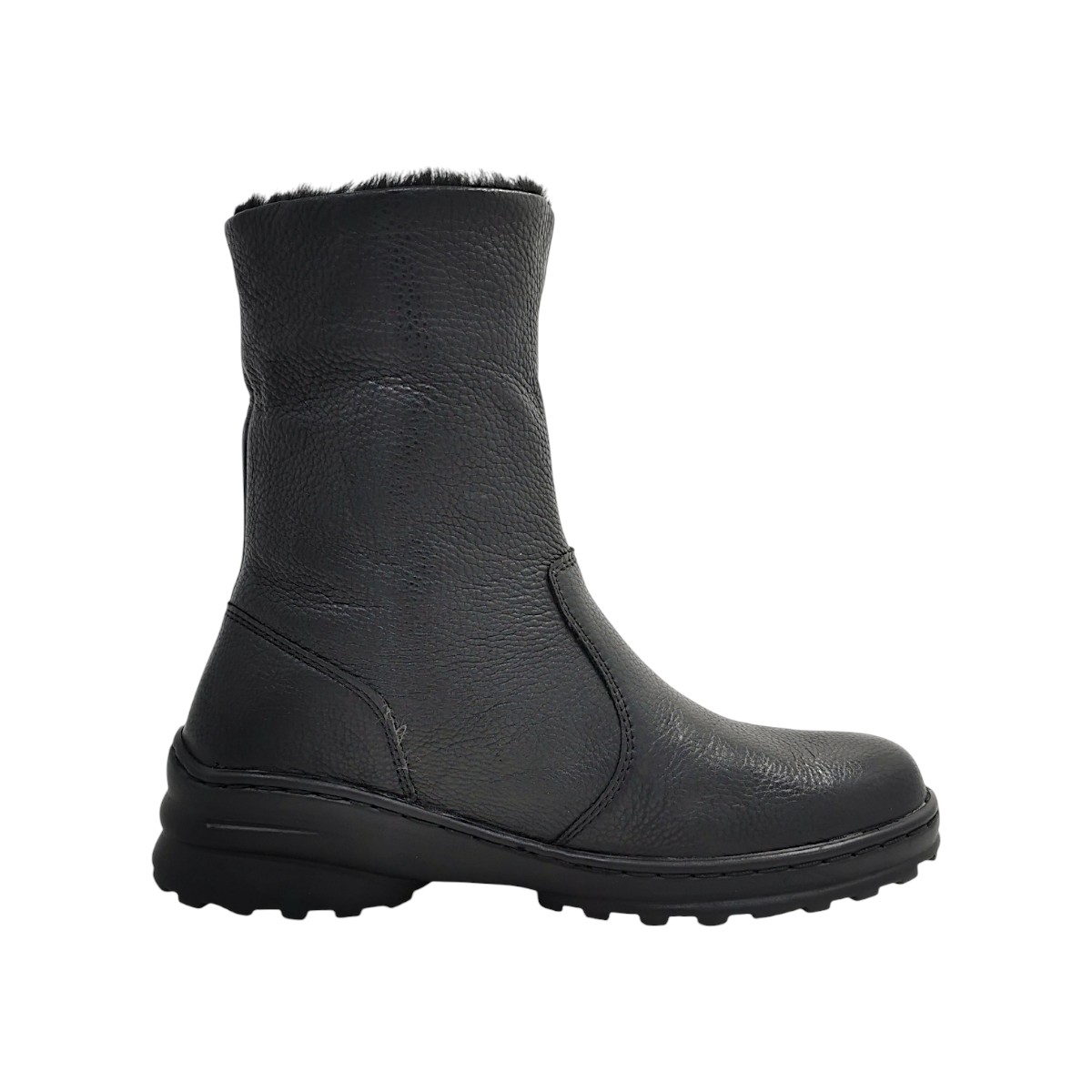 Lark & Finch Trek Boot B Damenschuhe Stiefel Reißverschluss Schwarz Freizeit (black, Größe 36 EU)