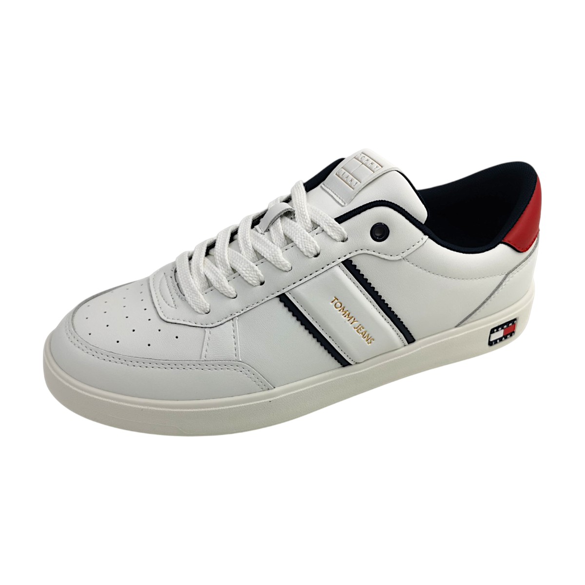 Tommy Hilfiger Lightweight Flag Leather EM0EM01758/0GY Weiß lightweight 0GY