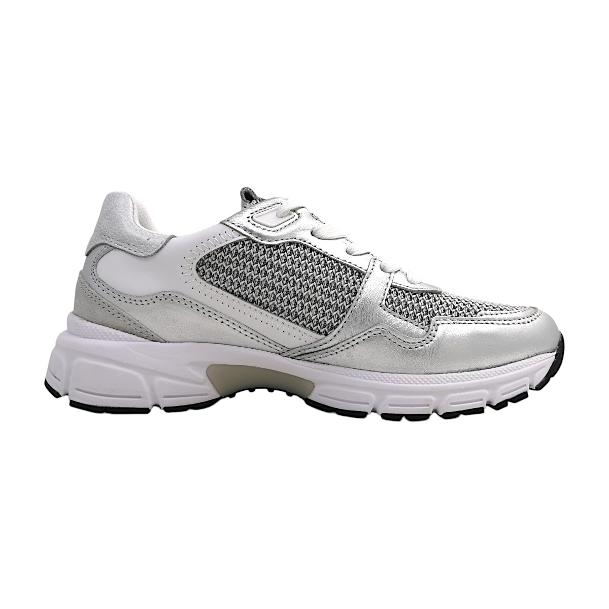 Gabor 66.605.80 Silber silber/weiß 80