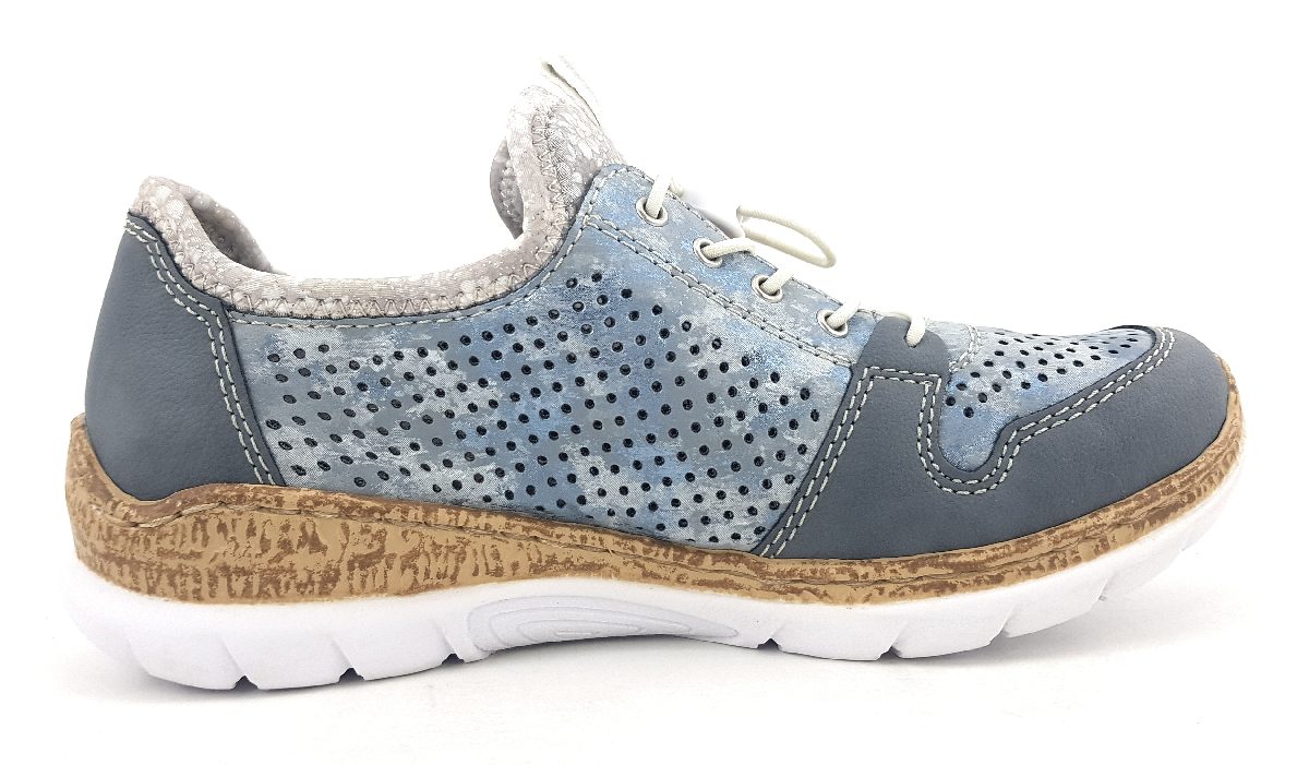 Rieker Preston N4255-12 Blau adria