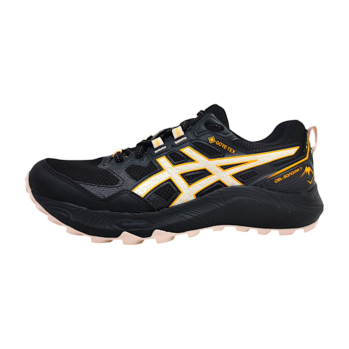Asics Gel-Sonoma 7 GTX Sportschuhe Damen Wanderschuh Schwarz Freizeit