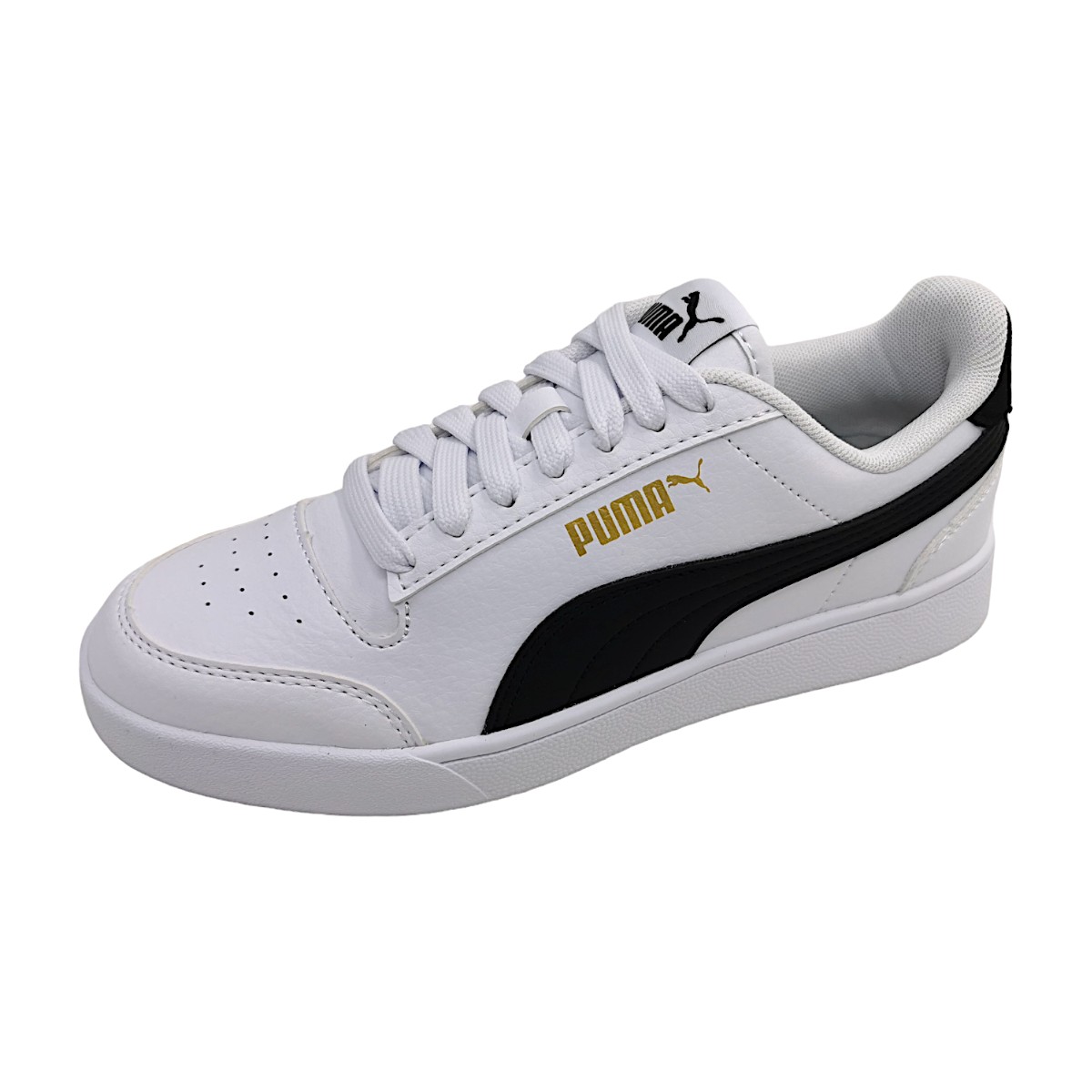 Puma Schuffle Jr 375688/002 Weiß 02 white-black