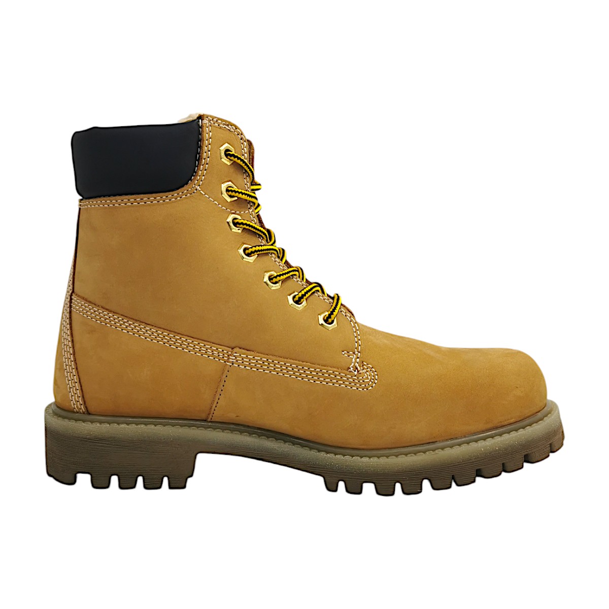 Poleman Herrenschuhe Warmfutter Schnürstiefel Gelb Freizeit (yellow, Gr. 1:42) Poleman Herrenschuhe Warmfutter Schnürstiefel Gelb Freizeit (yellow, Gr. 1:42)