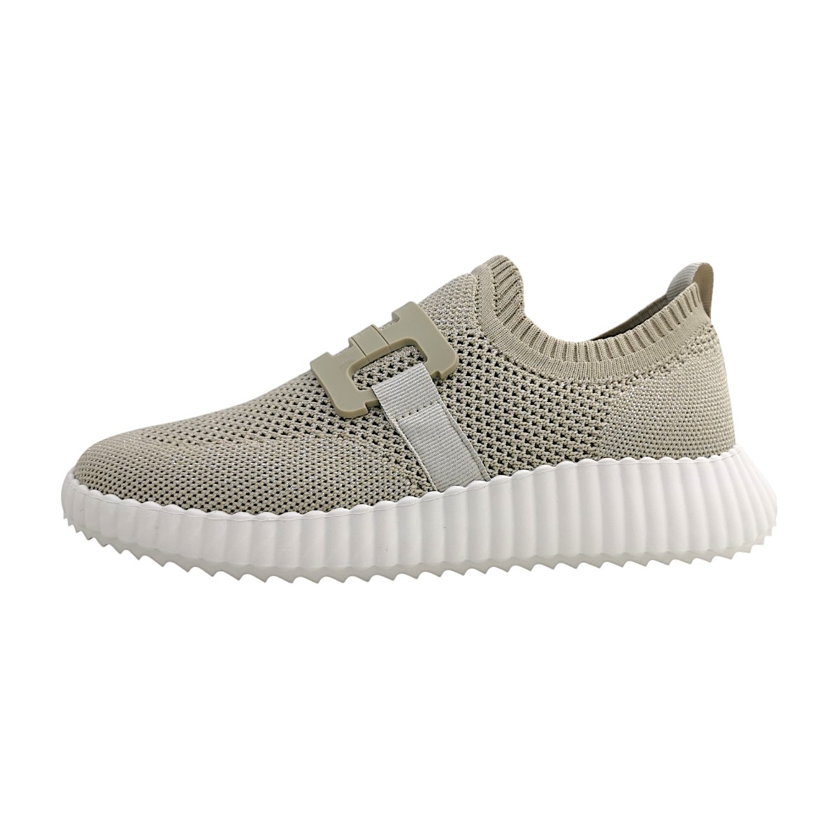 La Strada Damenschuhe Halbschuhe Slipper Beige Freizeit