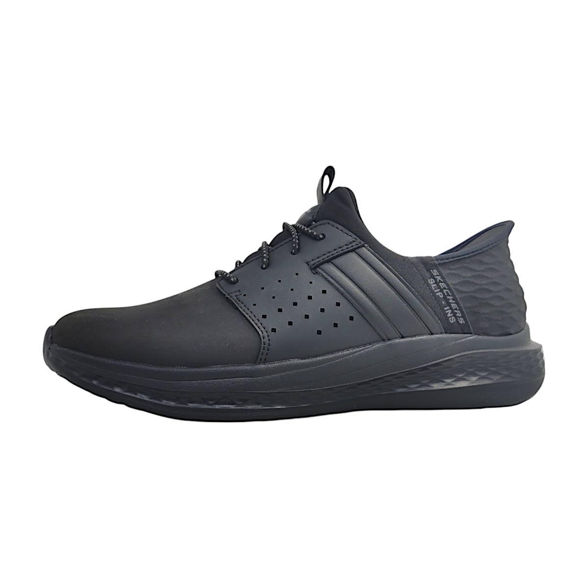 Skechers Slip Ins RF Slade-Zachary Sportschuhe Herren Trainingsschuhe Schwarz Freizeit (black BBK, Gr. 1:47)