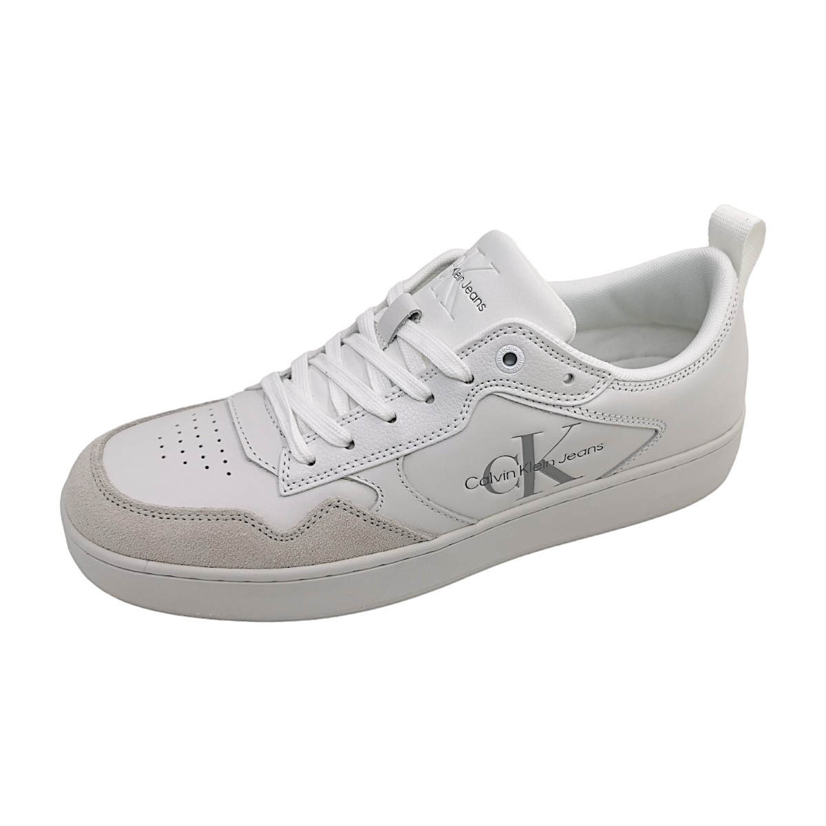 Calvin Klein Herrenschuhe Für lose Einlagen Schnürer Weiß Freizeit (0K4 weiss, Größe 42 EU) Calvin Klein Herrenschuhe Für lose Einlagen Schnürer Weiß Freizeit (0K4 weiss, Größe 42 EU)