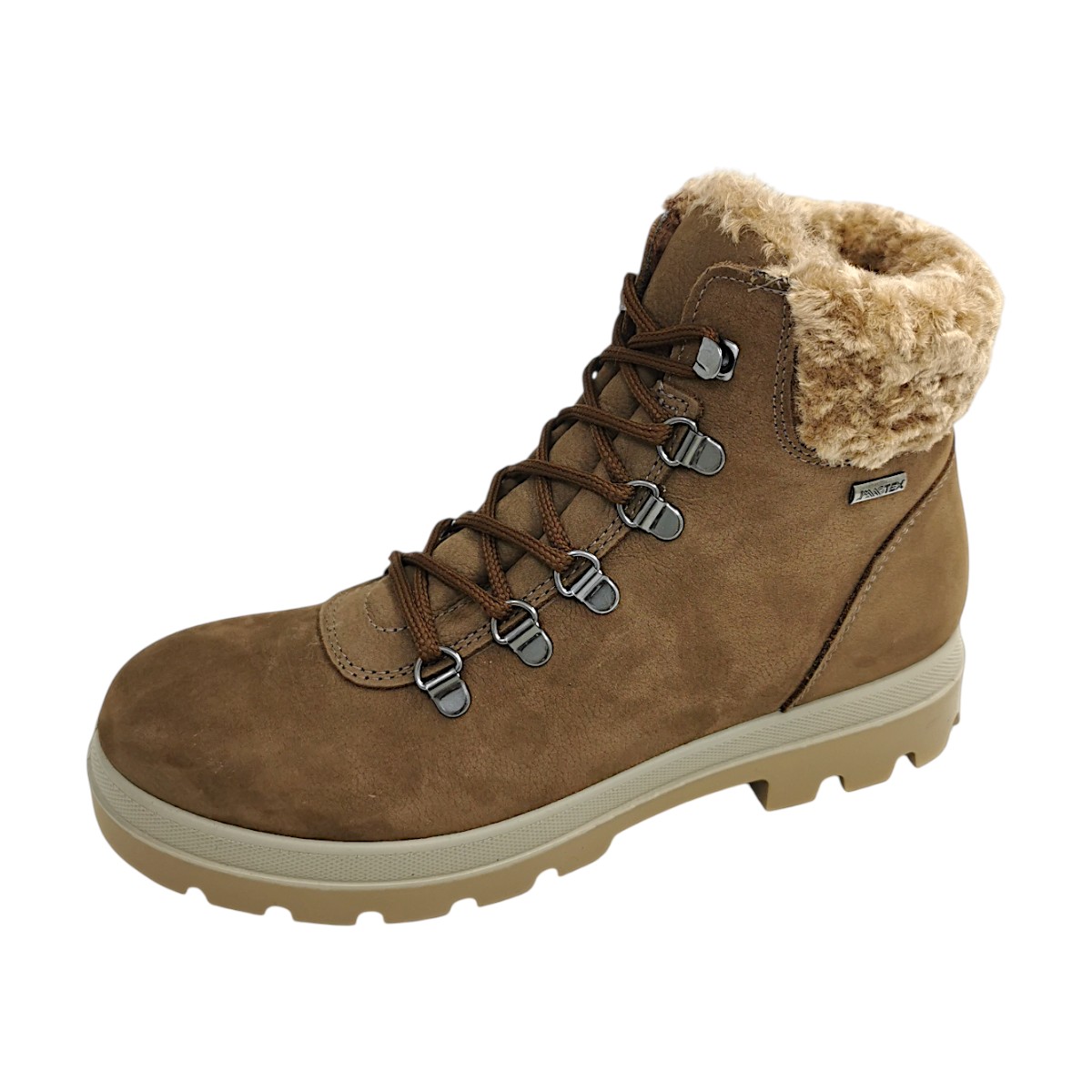 Imac Damenschuhe Schnürstiefel Braun Freizeit (Fango/Marrone 017, Größe 41 EU)