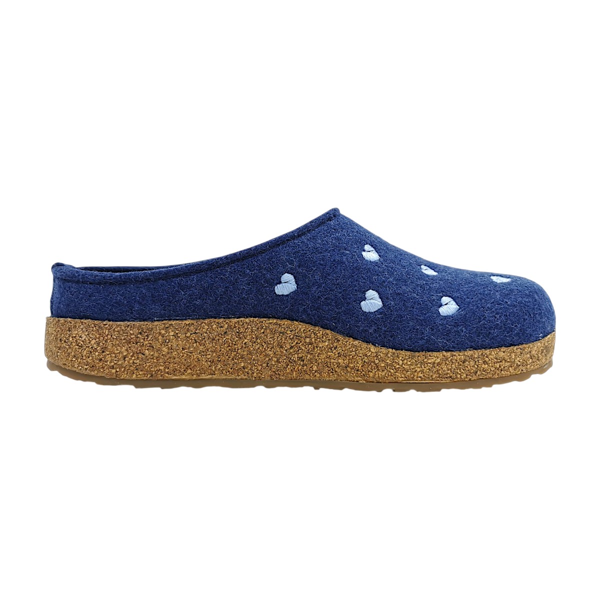 Haflinger Grizzly Cuoricini 741031/072 Blau jeans 72