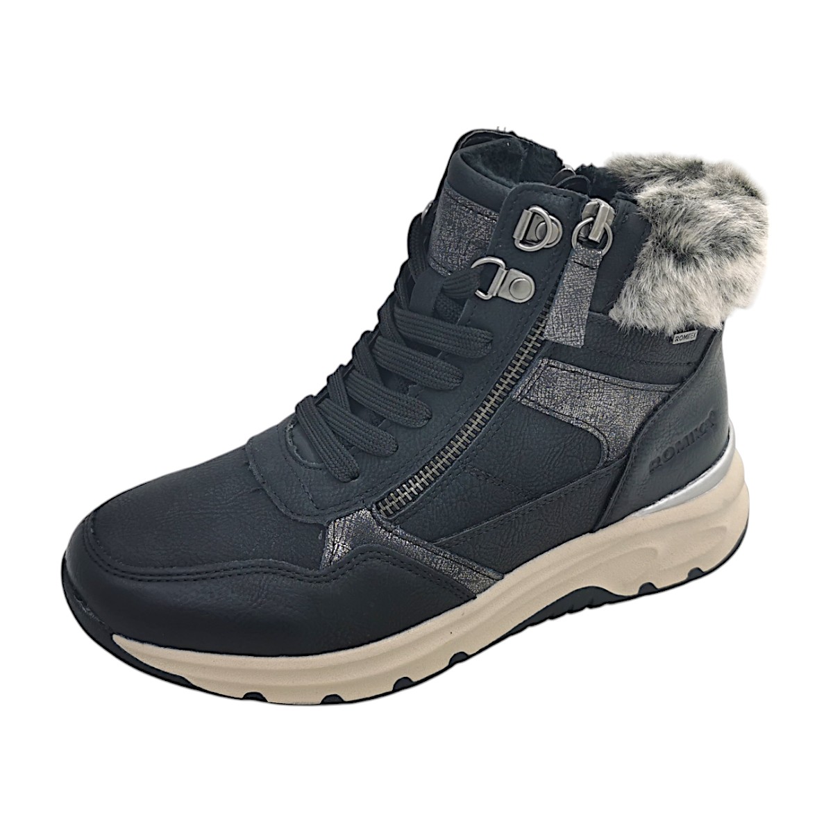 Romika Damenschuhe Schnürstiefel Schwarz Freizeit (black, Größe 41 EU) Romika Damenschuhe Schnürstiefel Schwarz Freizeit (black, Größe 41 EU)
