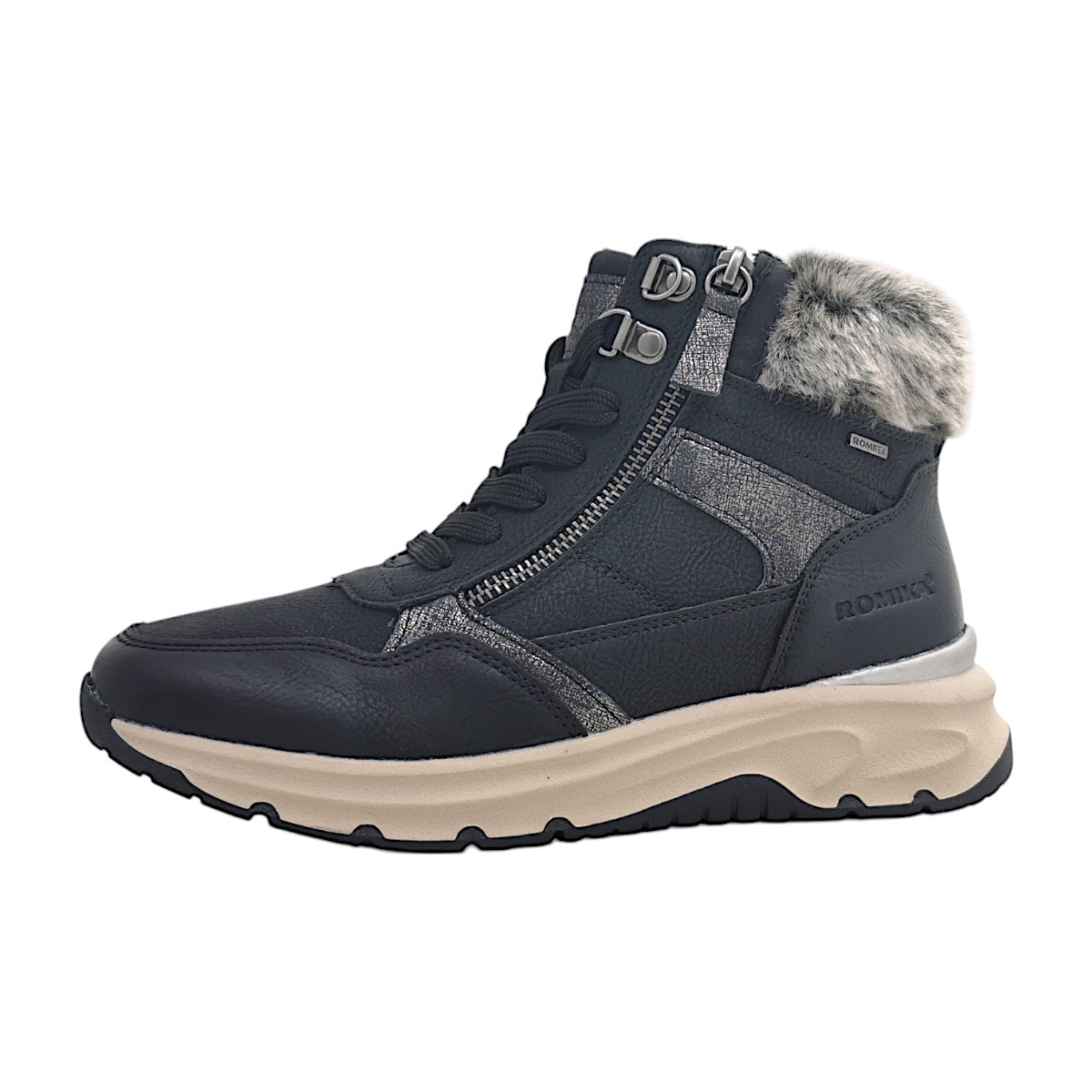 Romika Damenschuhe Schnürstiefel Schwarz Freizeit Romika Damenschuhe Schnürstiefel Schwarz Freizeit