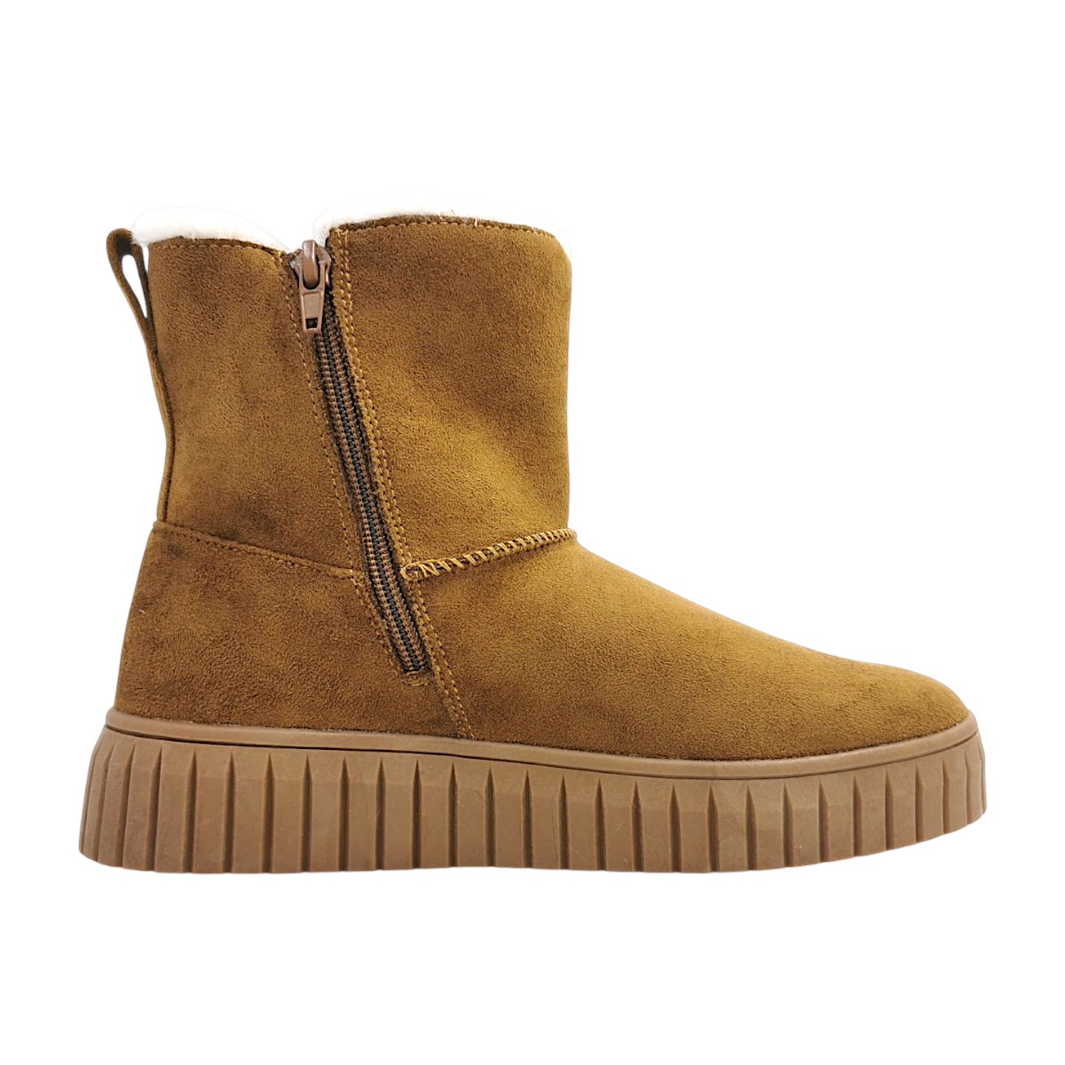 s.Oliver Damenschuhe Winterstiefel Braun Freizeit (cognac 8755, Gr. 1:36)
