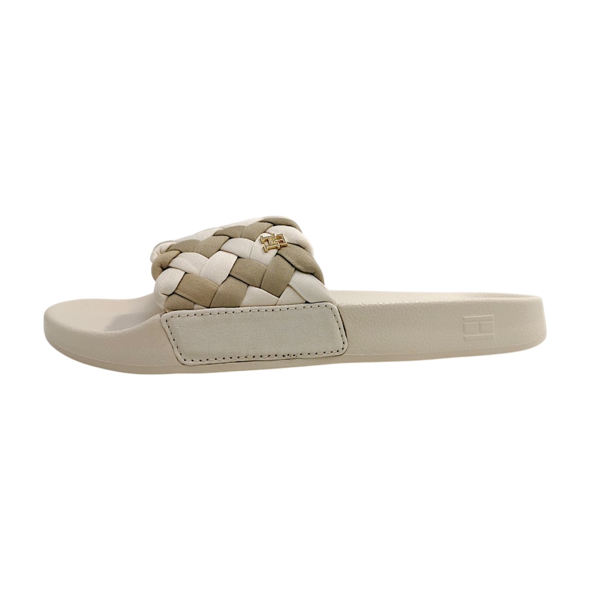 Tommy Hilfiger Braided Pool Slide FW0FW092030F4 Beige Soft cream/ Beige 0F4