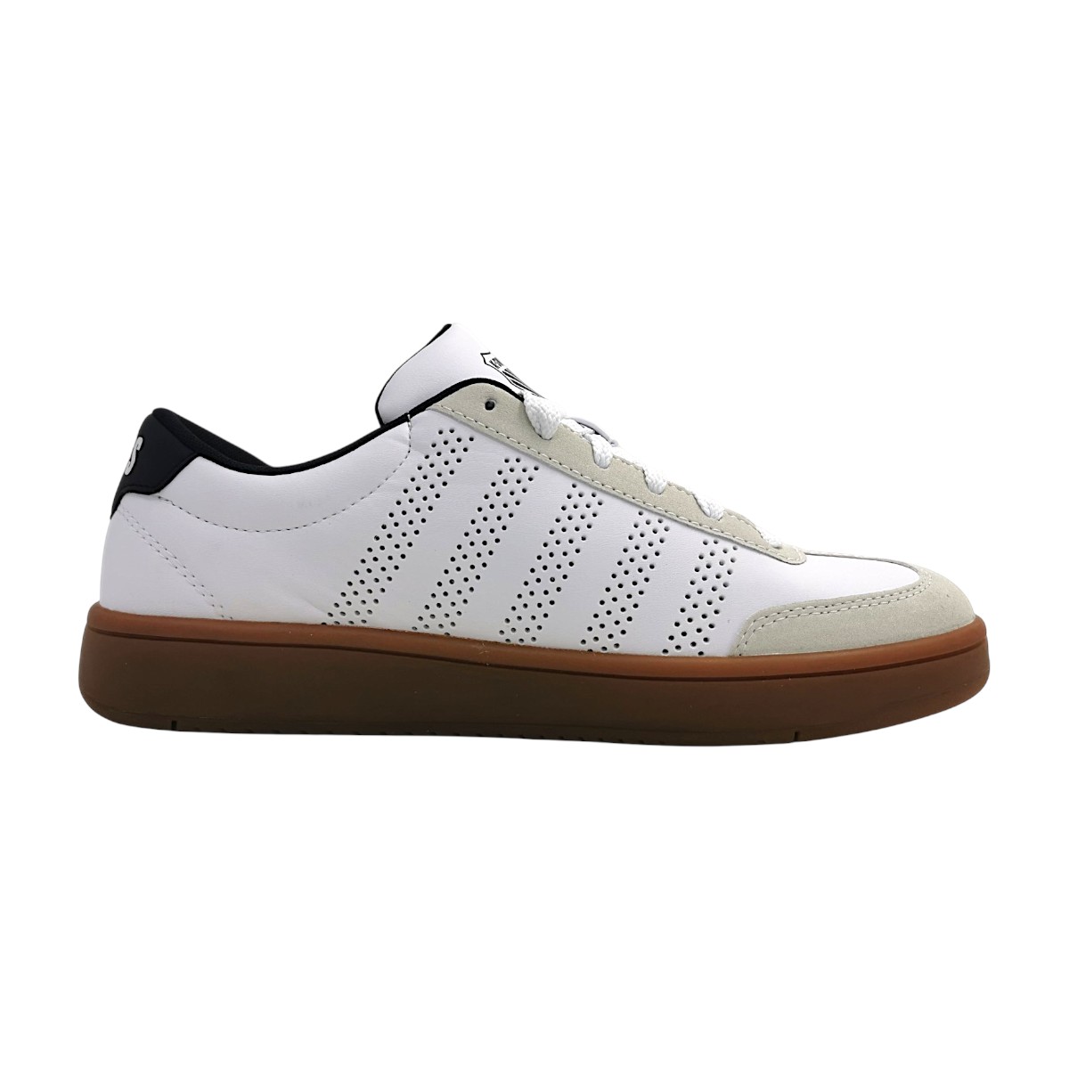 K-Swiss Court Open T-Toe G 04916-138 Weiß white/black/gum 138
