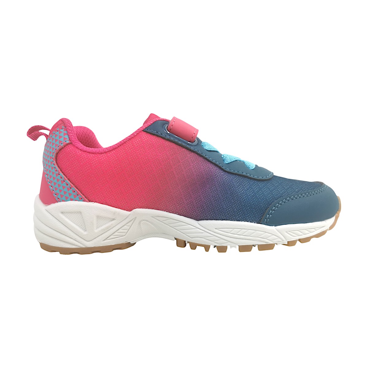 Lico LI-Pete VS Sportschuhe Kinder Laufschuhe Klettschuh Rosa Freizeit (marine/pink/türkis 1238, Gr. 1:31)