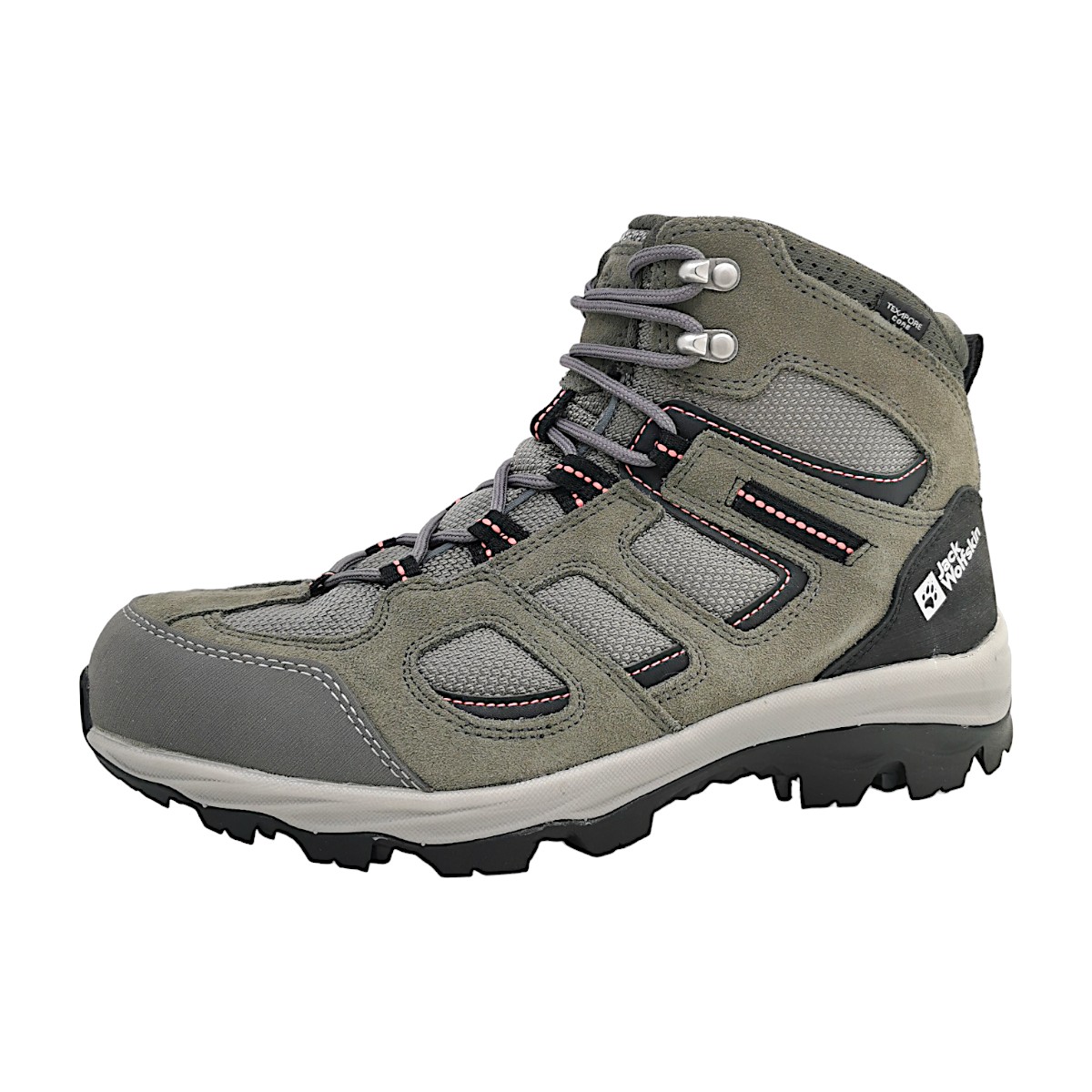Jack Wolfskin Vojo3 Texapore Mid Sportschuhe Herren Wanderstiefel Grün Jack Wolfskin Vojo3 Texapore Mid Sportschuhe Herren Wanderstiefel Grün