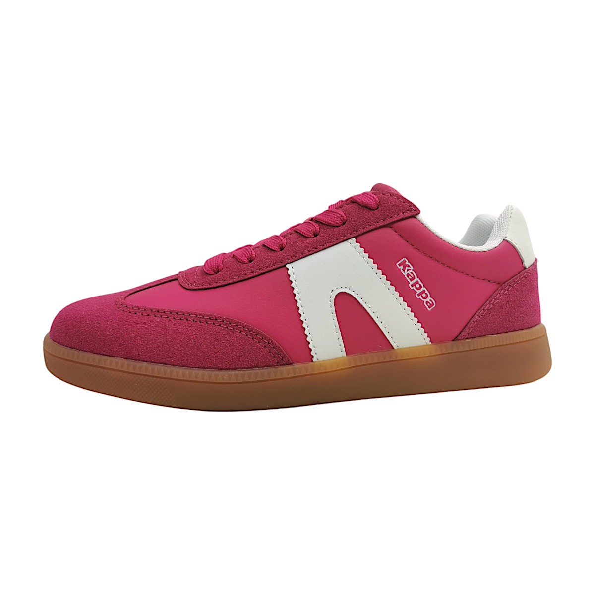 Kappa Damenschuhe sportlicher Schnürer Rosa Freizeit