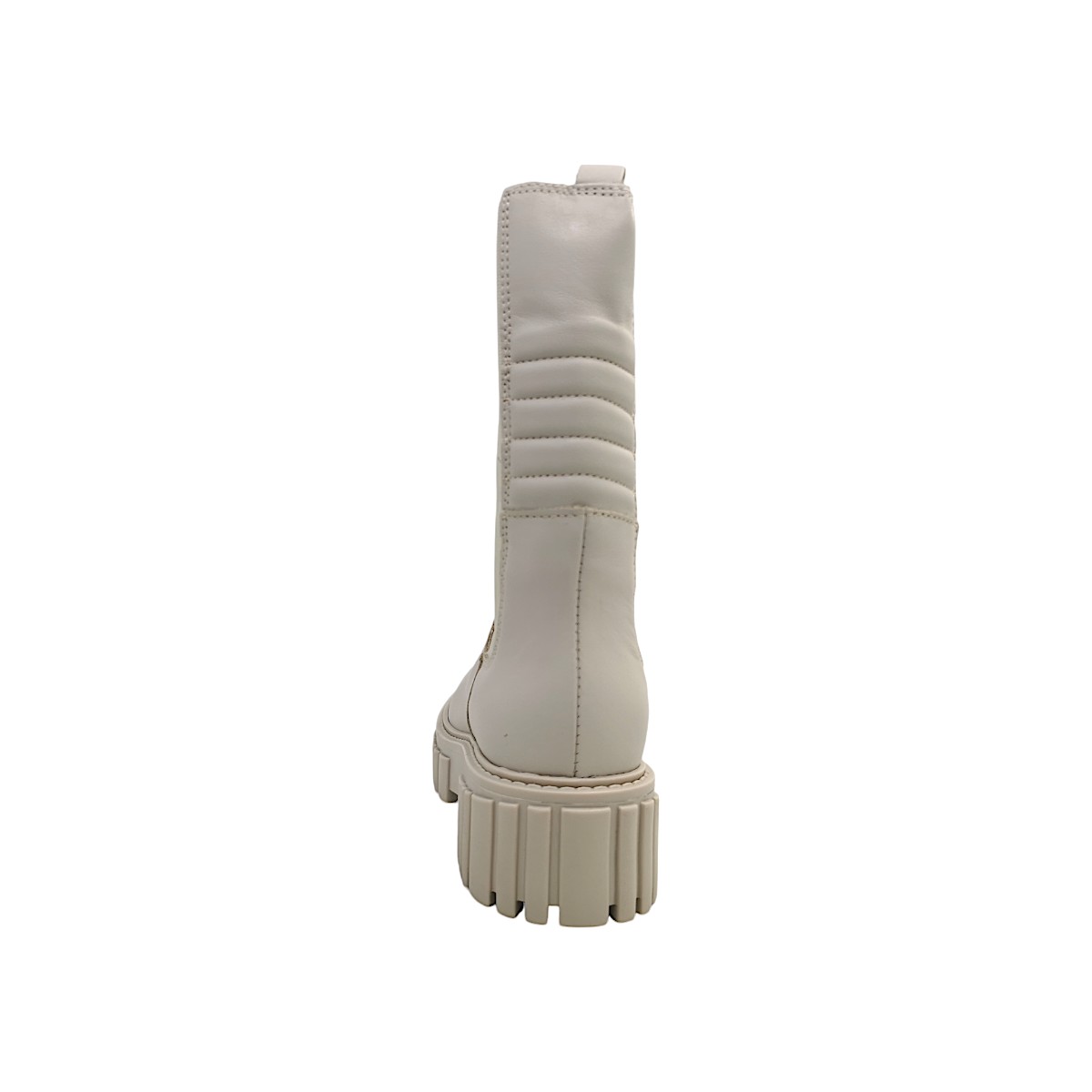 Palpa Damenschuhe Stiefel Weiß Freizeit (Beige, Größe 41 EU)