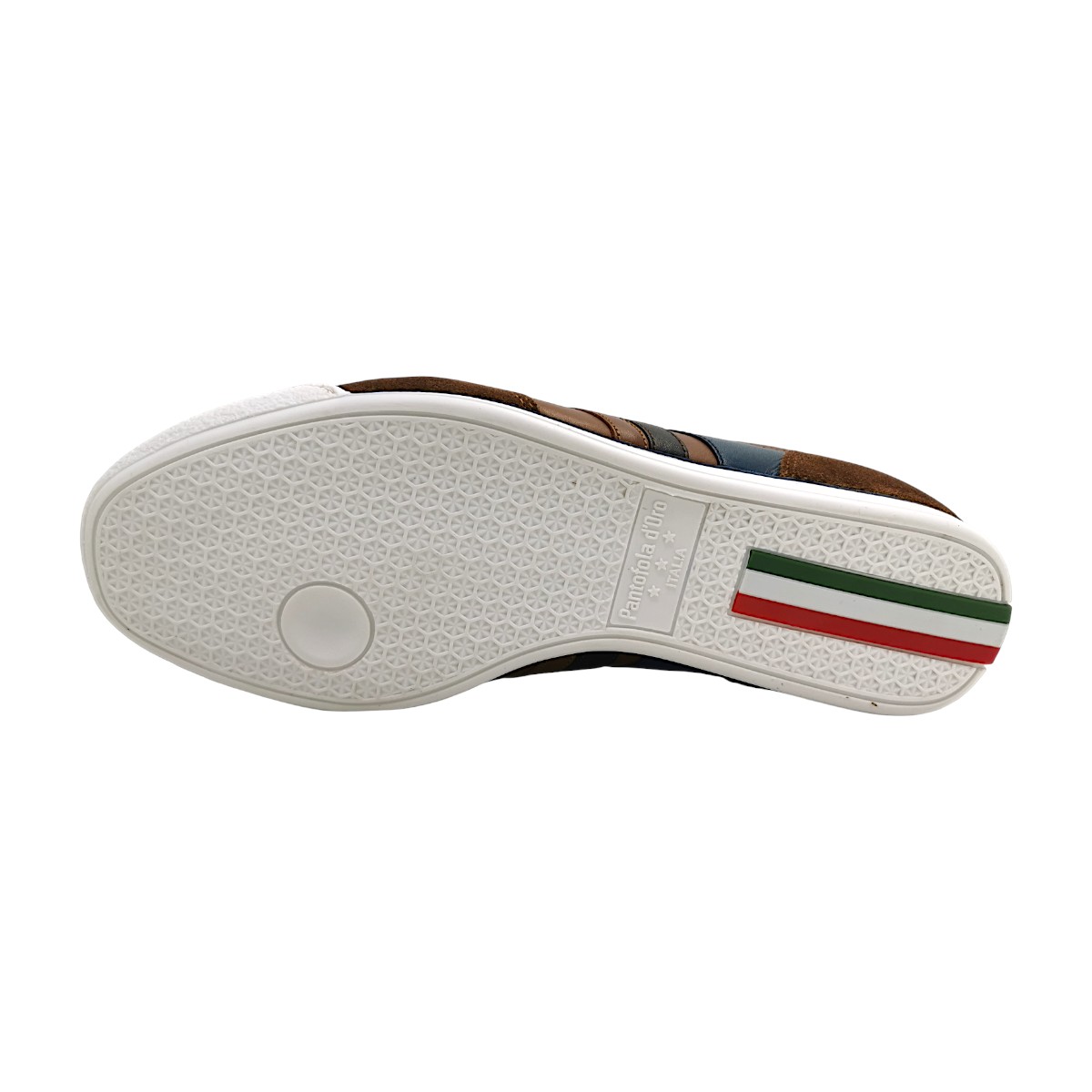 Pantofola d`oro Vasto Low PD001004153M-01-2116 Braun cognac/navy 2116 Pantofola d`oro Vasto Low PD001004153M-01-2116 Braun cognac/navy 2116