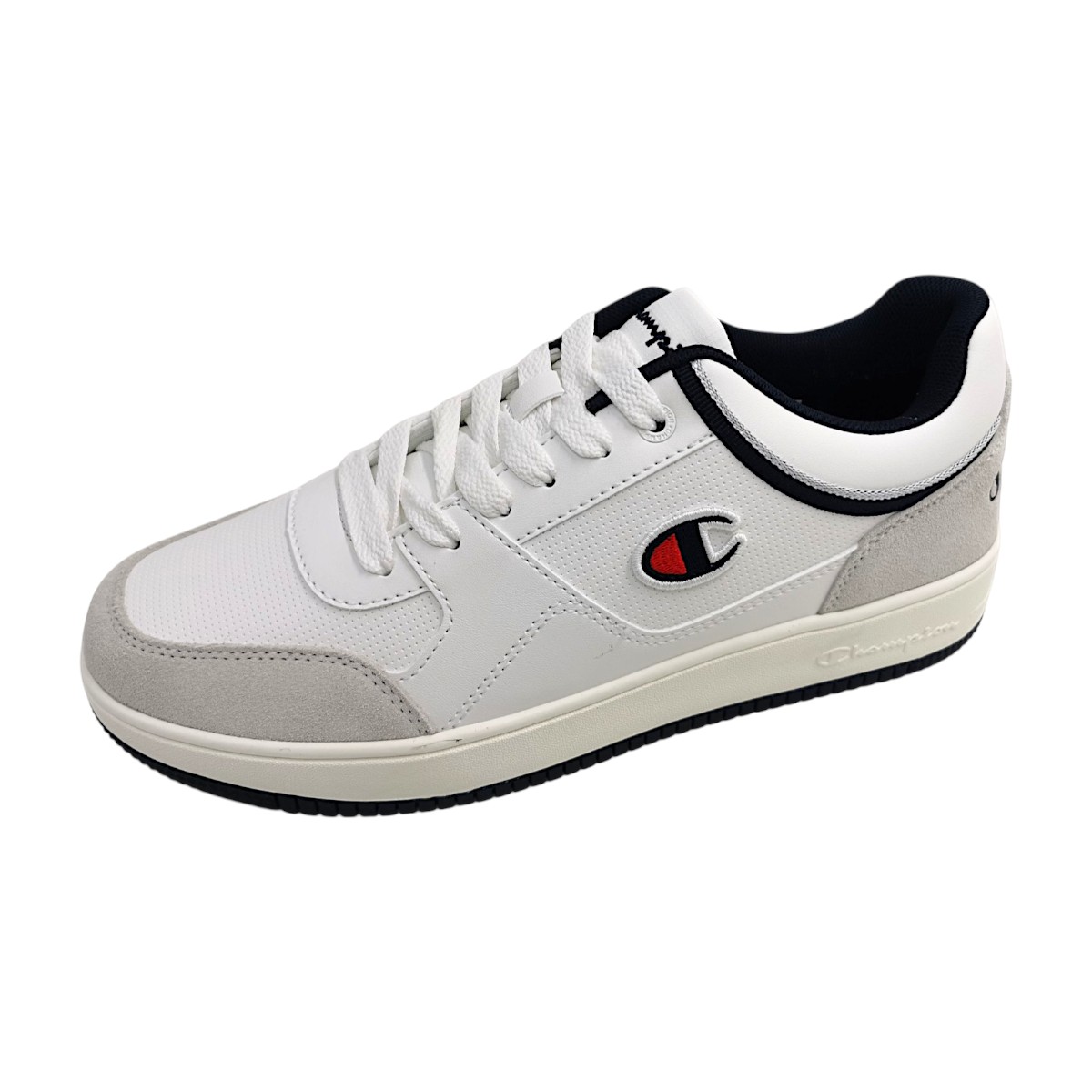 Champion RD18 Low S22540-CHA-WW014 Weiß white/navy/natural