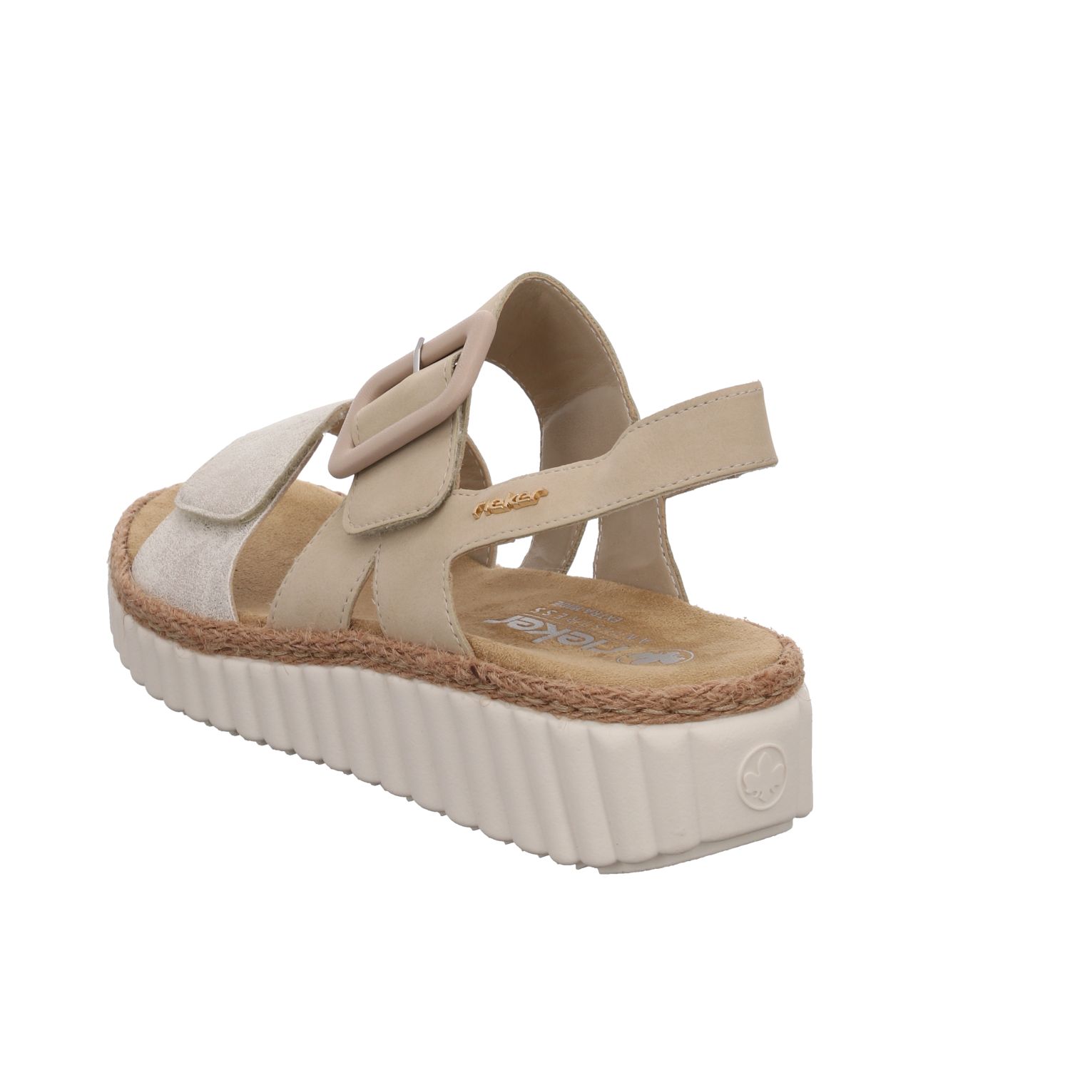Rieker 69260-60 Beige beige-gold/perle