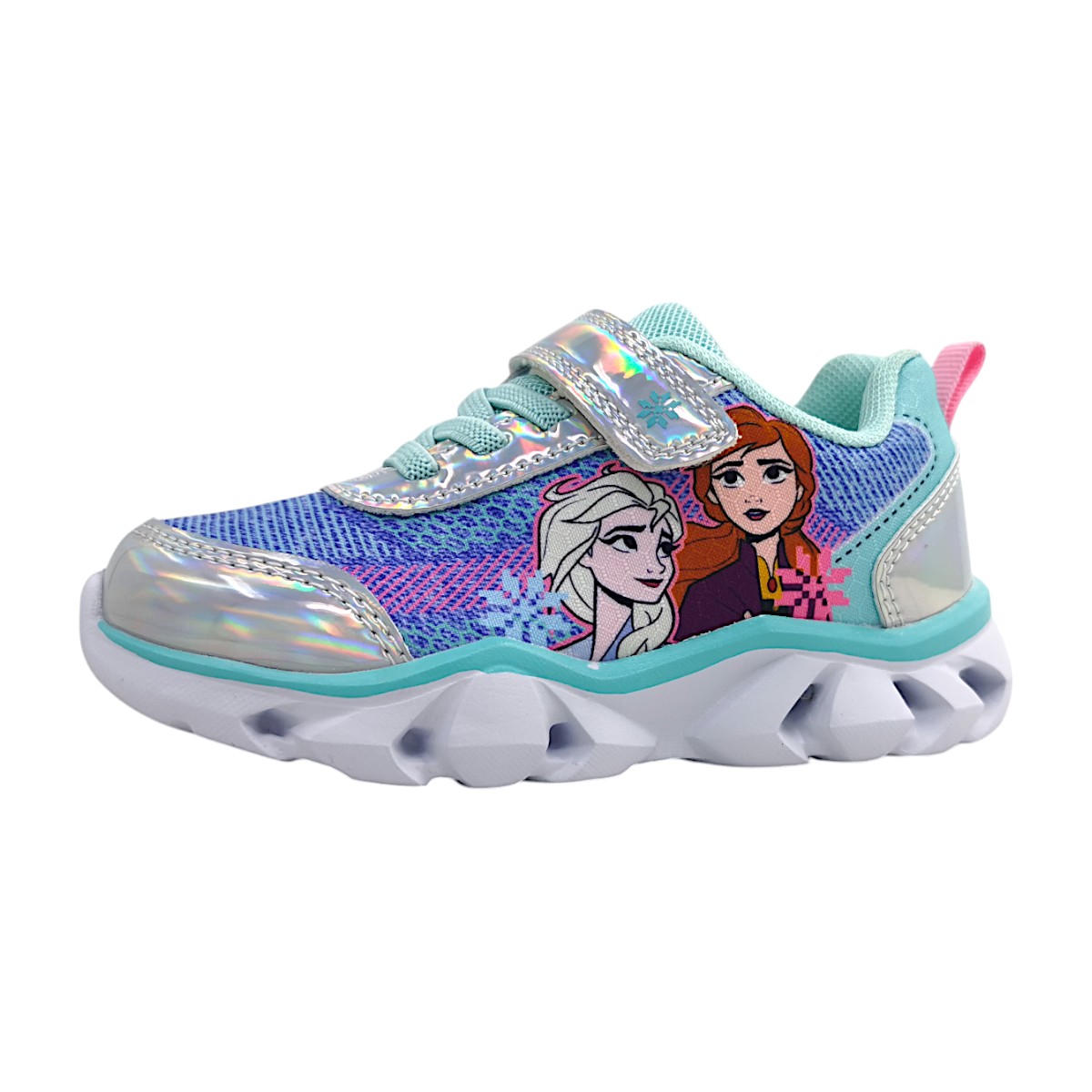 Leomil Kinderschuhe Mädchen Klettschuh Blau Freizeit