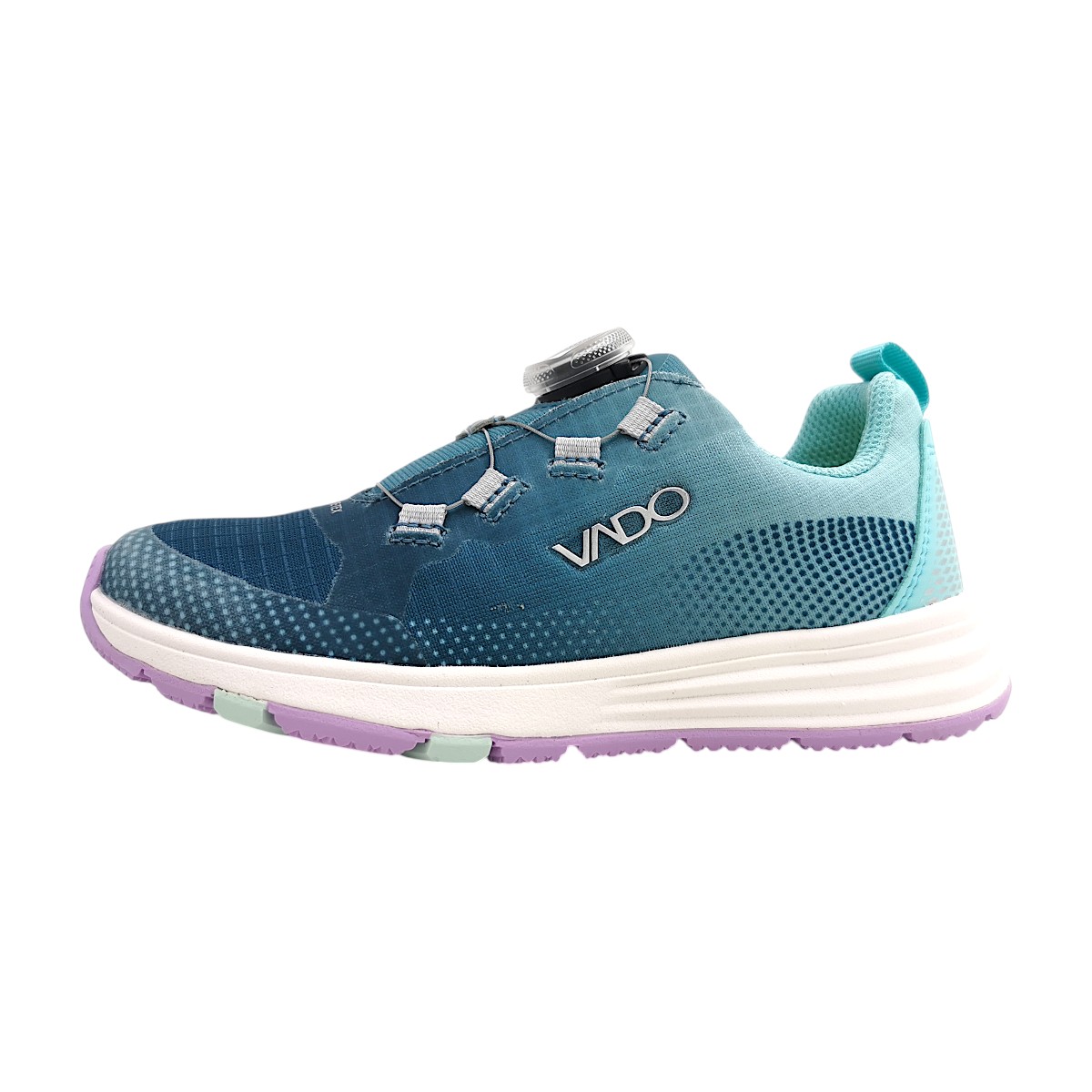 Vado Wonder Lo Boa GTX Sportschuhe Kinder Outdoorschuhe sportlicher Schnürer Türkis Freizeit