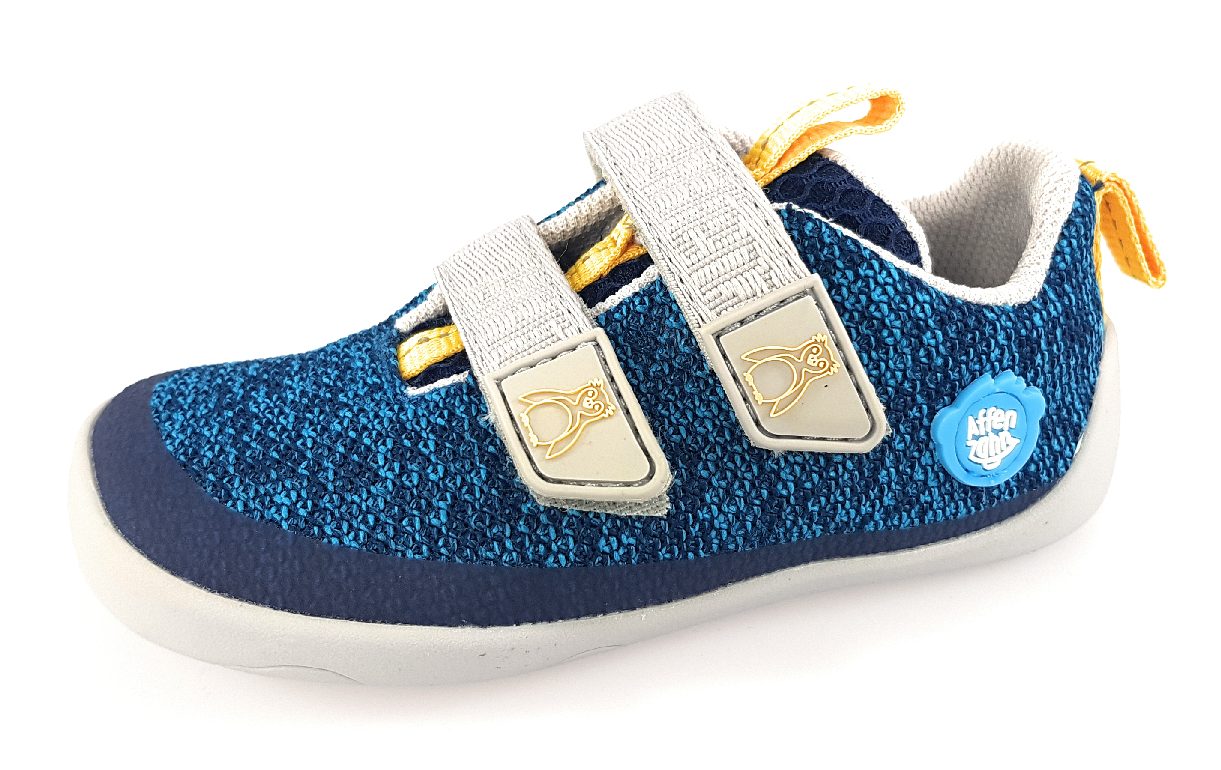 Affenzahn Knit Happy Penguin 00397-30001-700 Blau blue