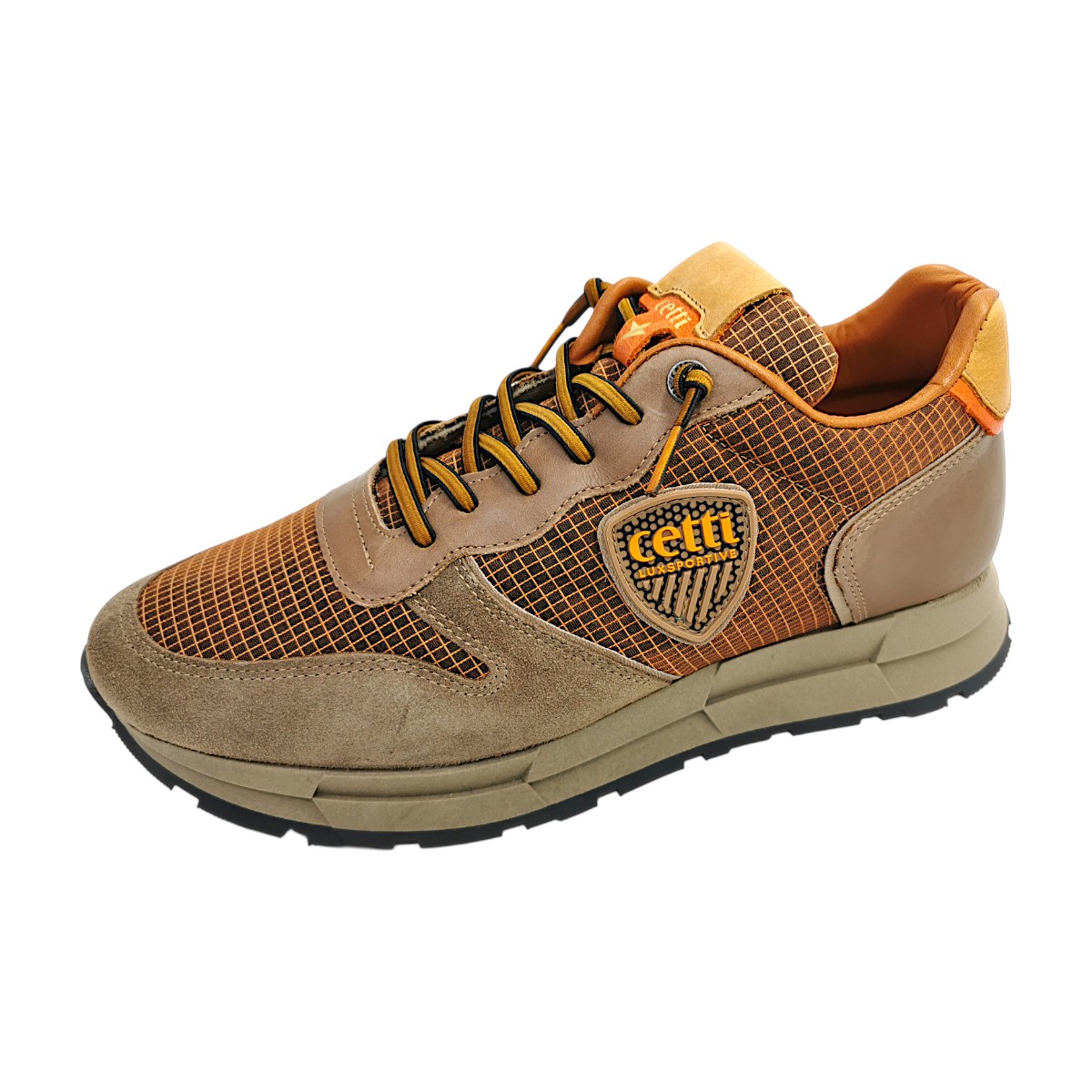 Cetti C1353 Braun Ante gridded ambar