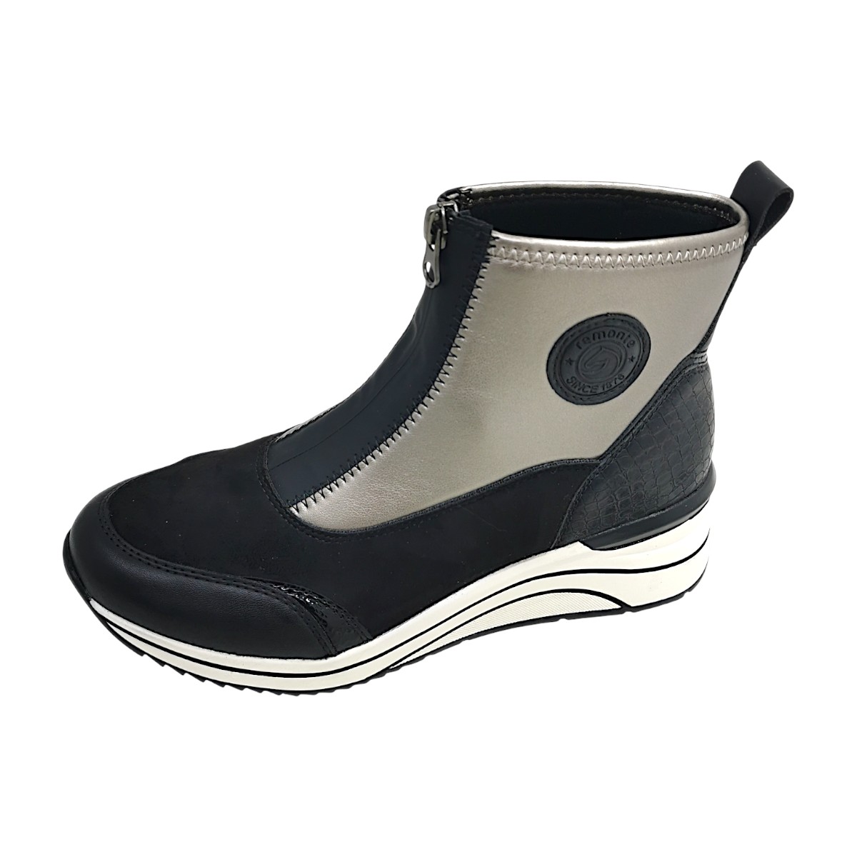 Remonte D0T78-03 Schwarz schwarz/altsilber 03