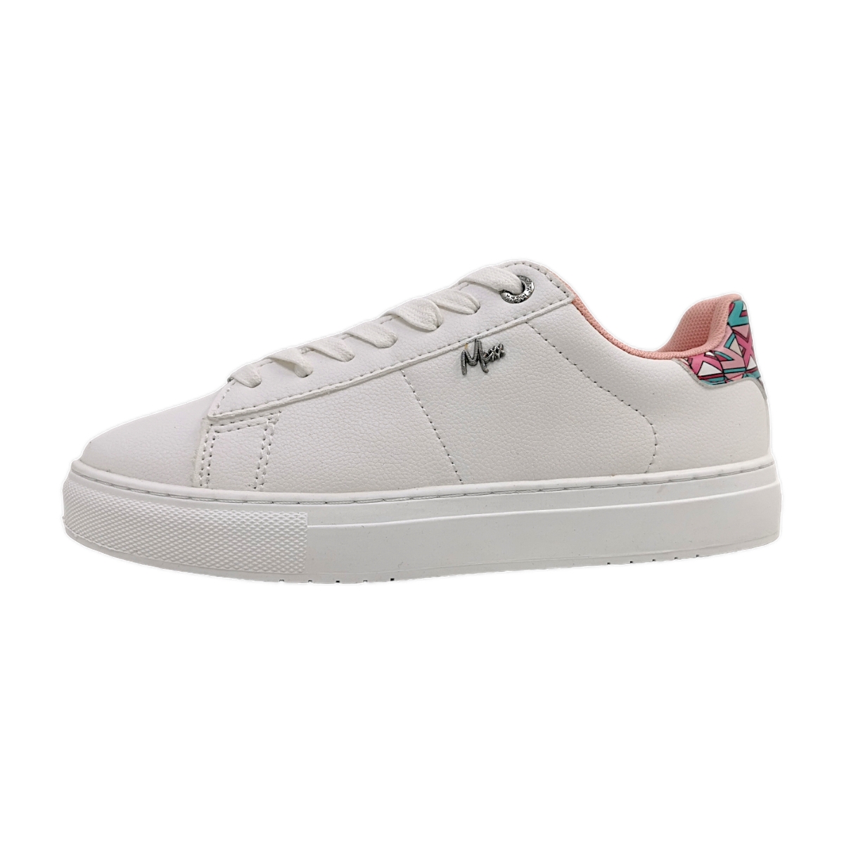 Mexx Crista Damenschuhe Für lose Einlagen eleganter Schnürer Weiß Freizeit
