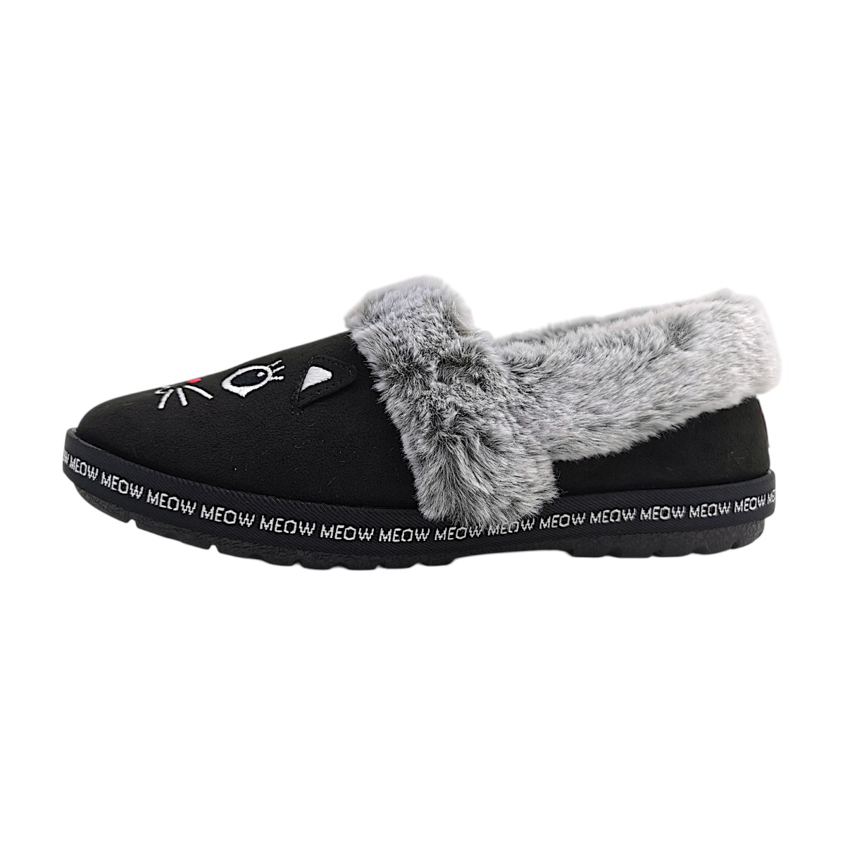 Skechers Bobs Too Cozy-Meow Pajama 33355 Schwarz Black BLK