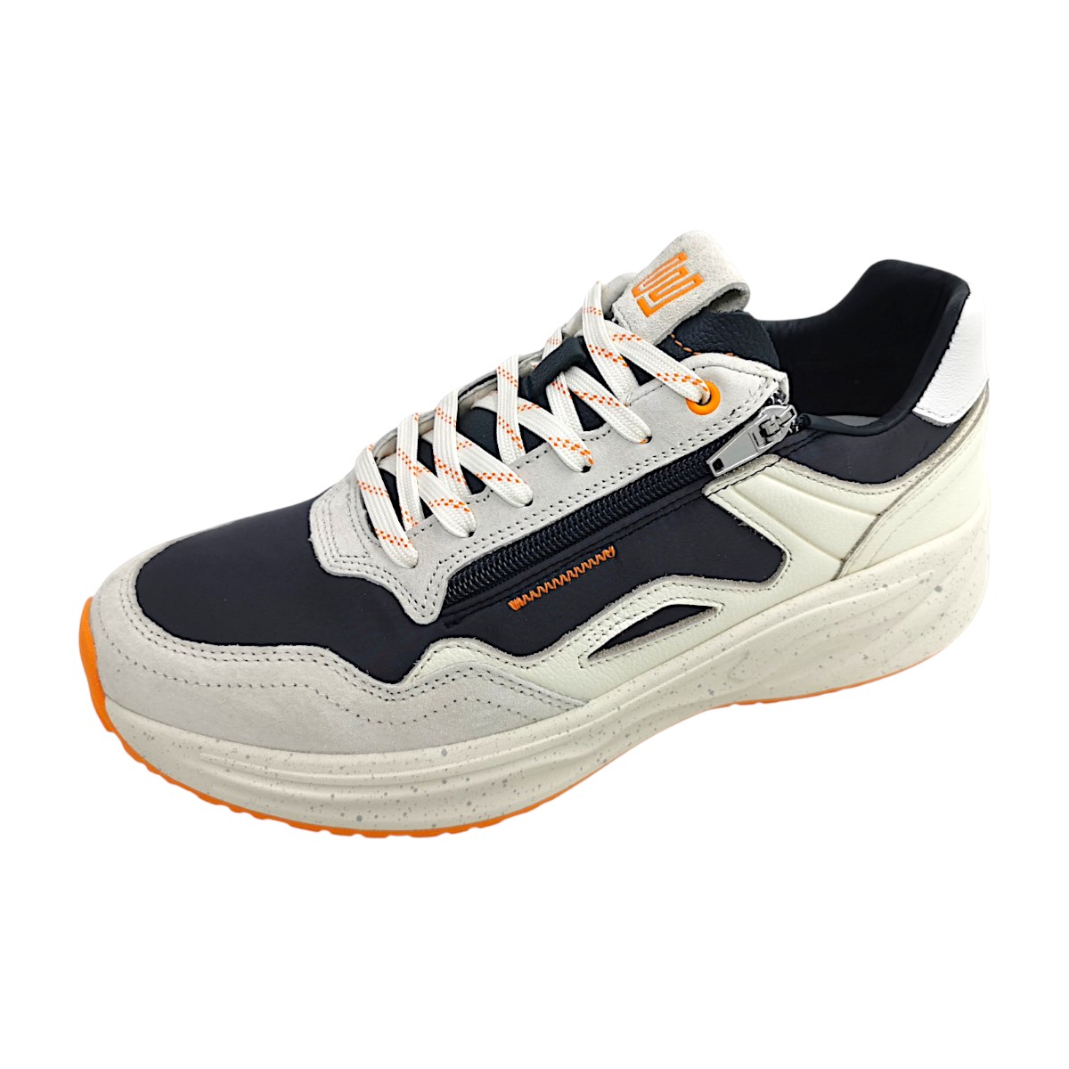 Waldläufer H-Pablo 985001-102-200 Blau offwhite/blue/orange 200