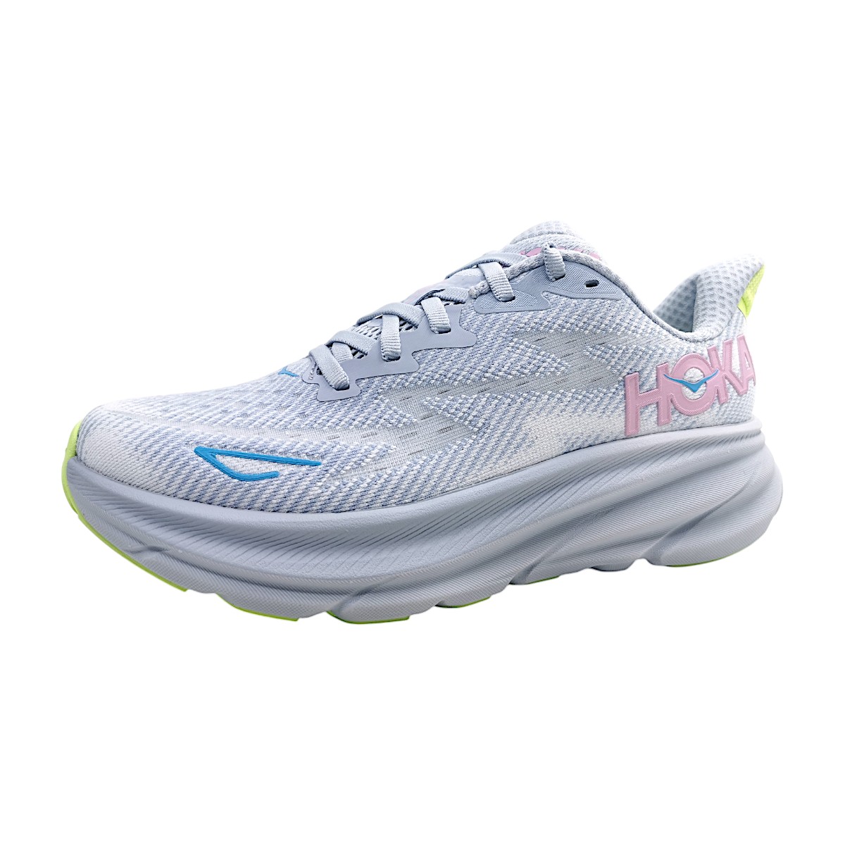 Hoka Clifton 9 Sportschuhe Damen Trainingsschuhe Laufschuh Blau Freizeit
