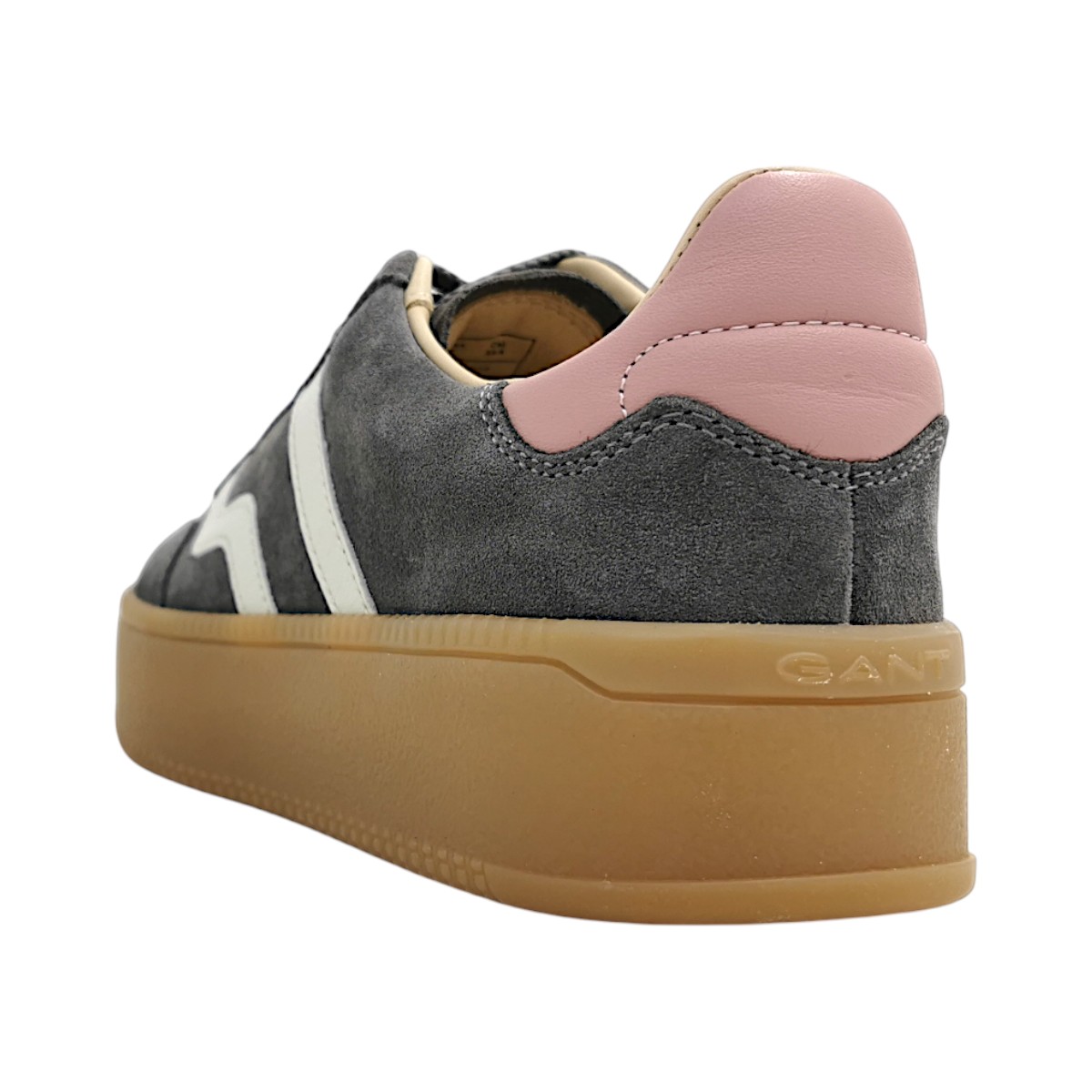 Gant Cuzmani Sportschuhe Damen Sneaker sportlicher Schnürer Grau Freizeit (Granite G934, Größe 40 EU)