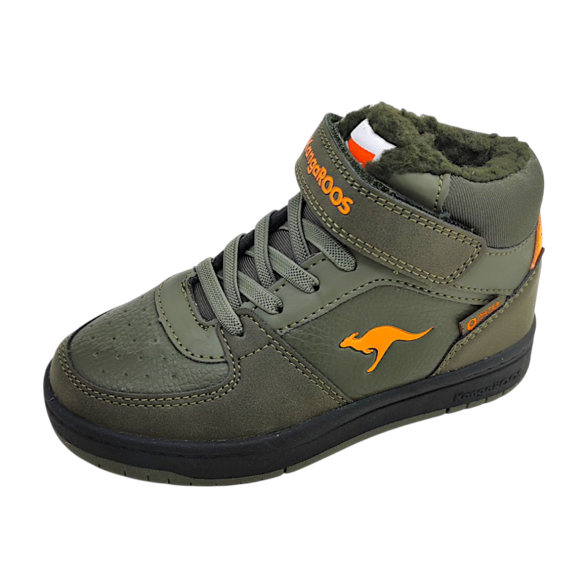 KangaRoos K-CP Bound Mid EV 10179 Grün militarygreen/orange 8090