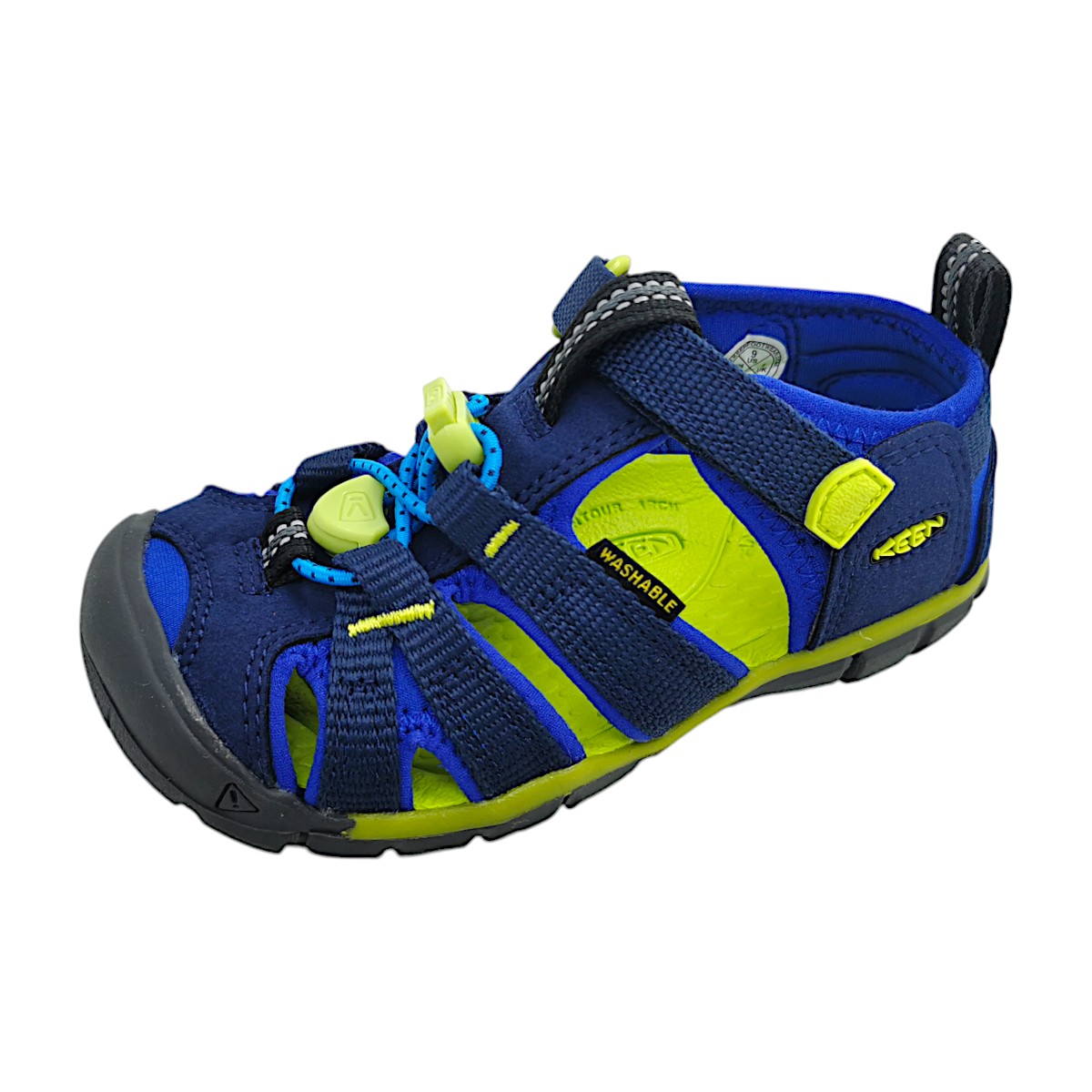 KEEN Seacamp II CNX K1030808/K1030819 Blau naval/chartreus