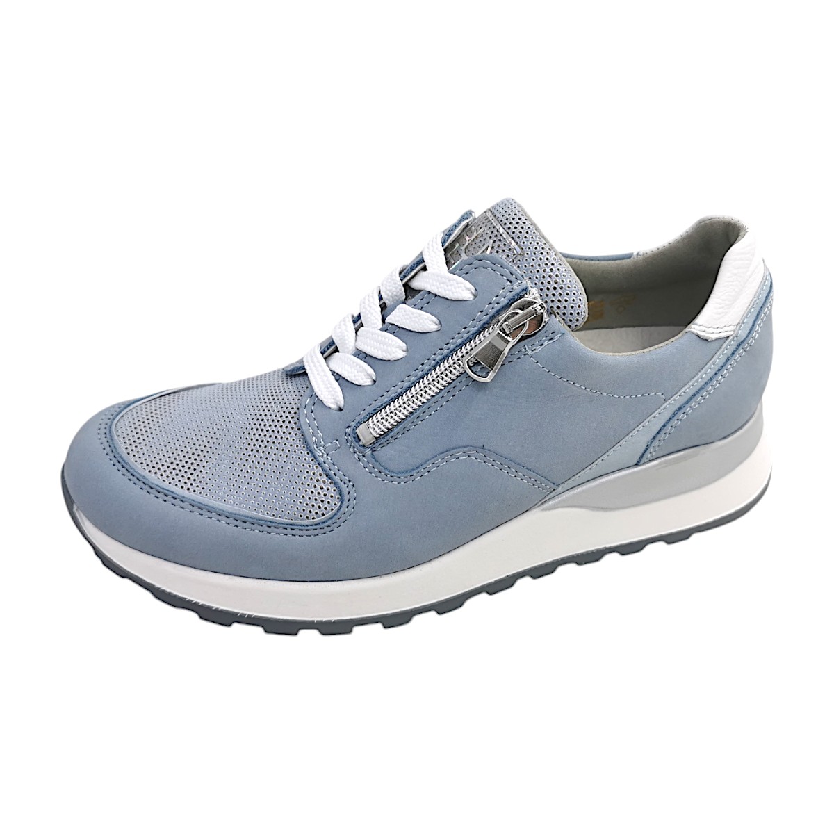 Waldläufer Hiroko 364H15-404 Blau 267 sky weiss