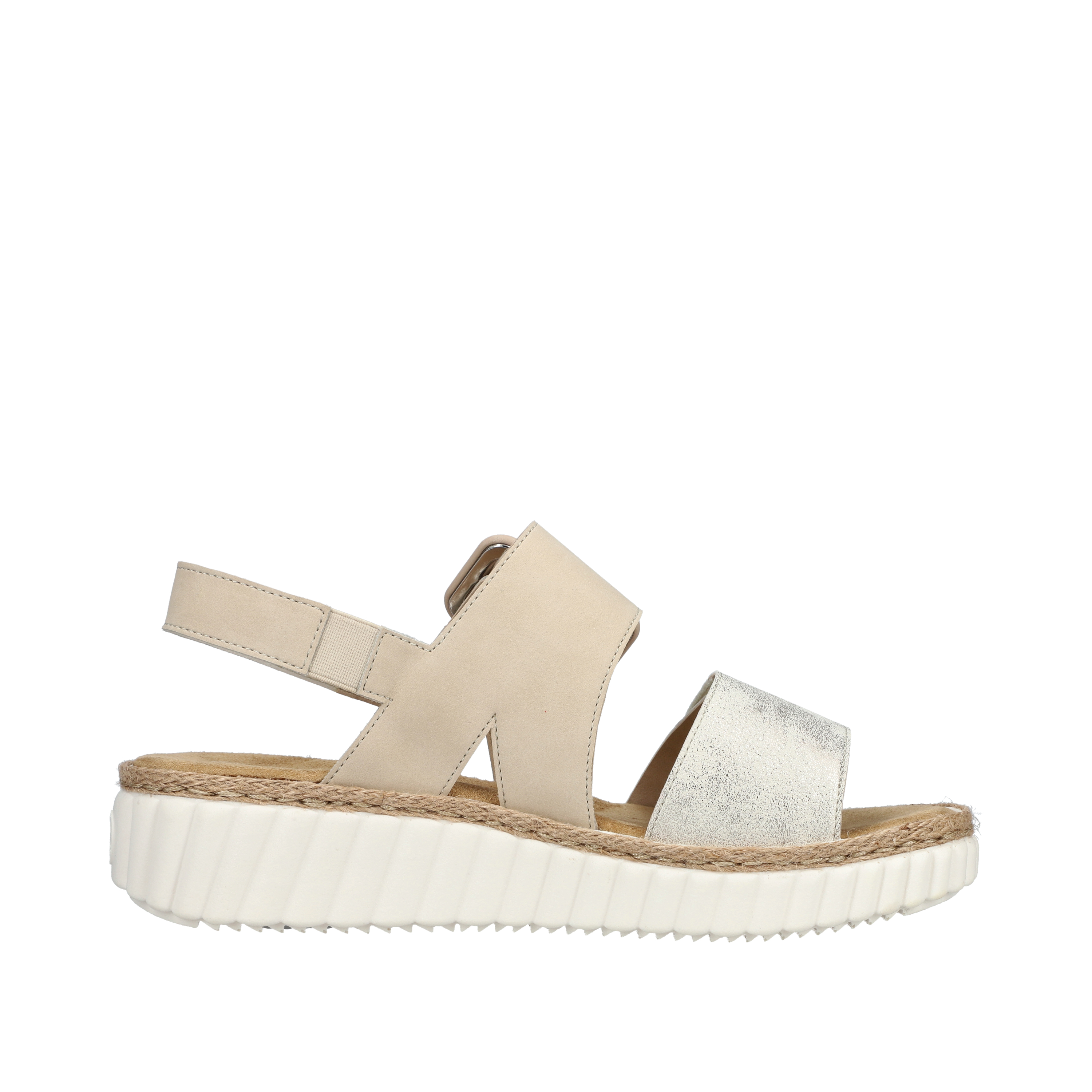 Rieker 69260-60 Beige beige-gold/perle
