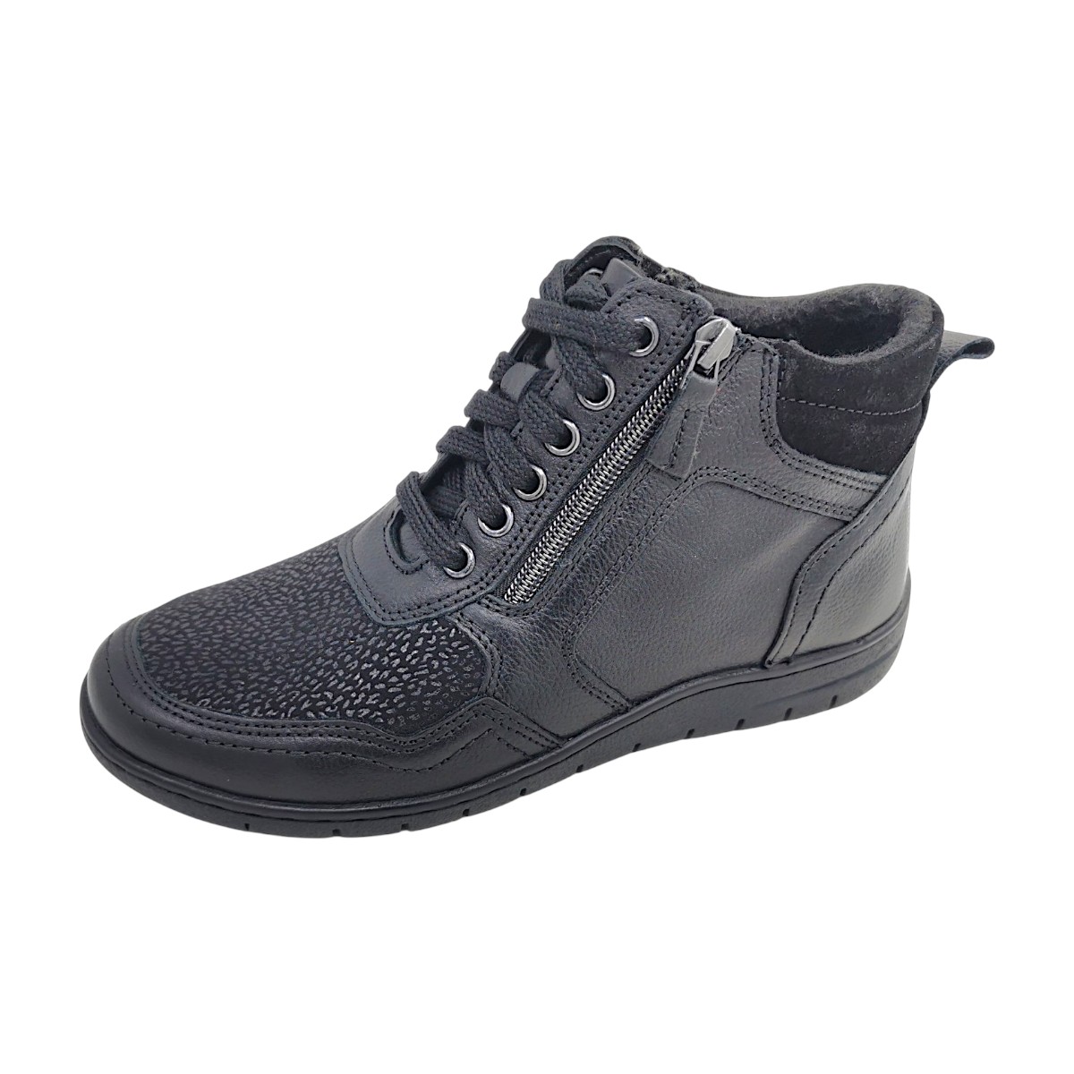Naturläufer Stiefletten R932-90-01 Schwarz black Naturläufer Stiefletten R932-90-01 Schwarz black