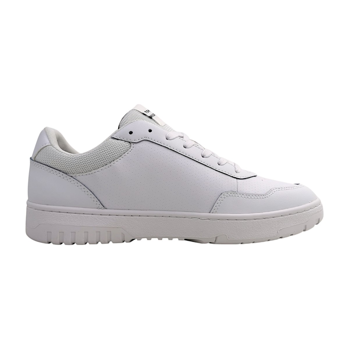 Tommy Hilfiger Basket Core LTH Pinperf sportlicher Schnürer Weiß Freizeit (white YBS, Größe 44 EU) Tommy Hilfiger Basket Core LTH Pinperf sportlicher Schnürer Weiß Freizeit (white YBS, Größe 44 EU)