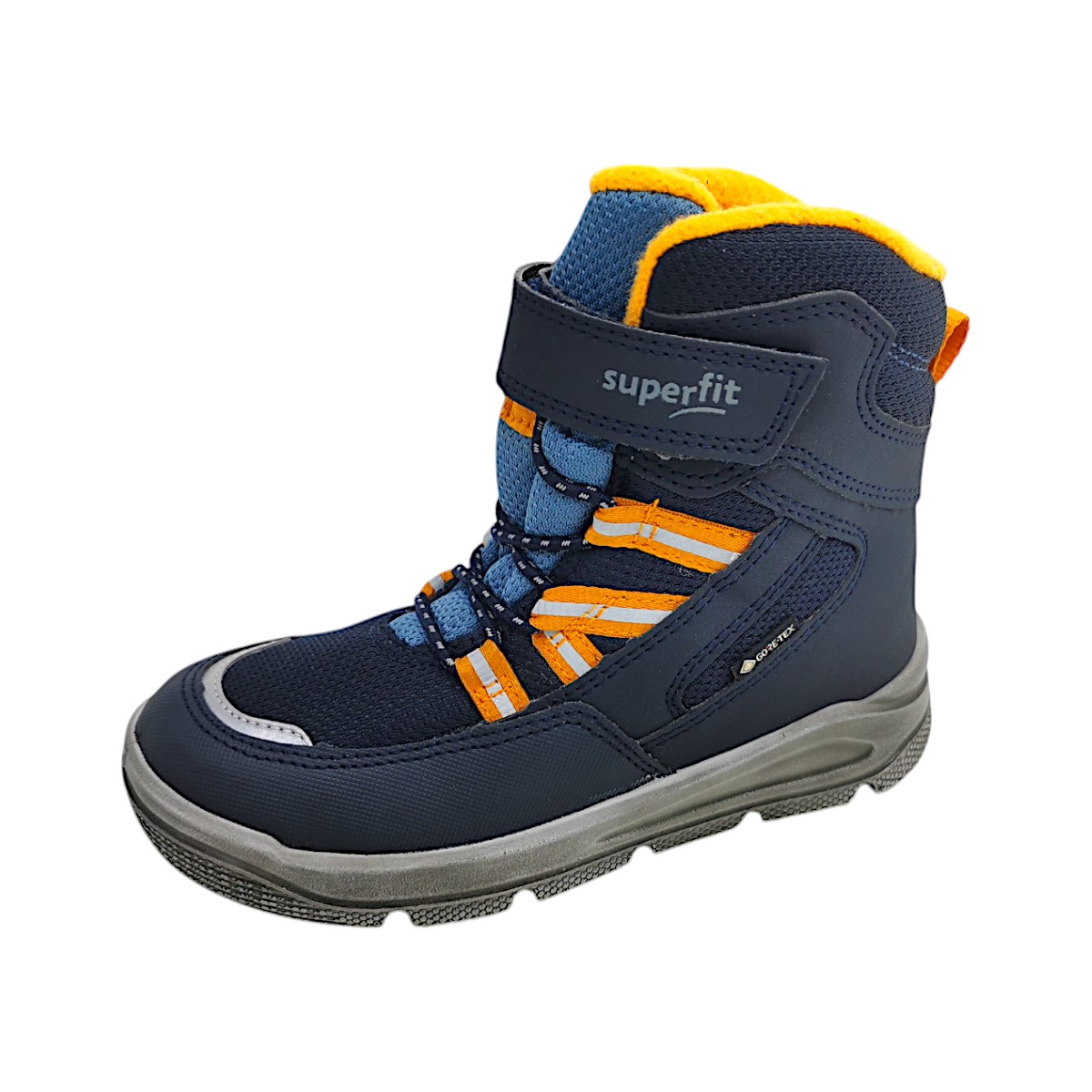Superfit Mars Kinderschuhe Jungen Winterstiefel Blau Freizeit (8000 blau/orange, Größe 27 EU) Superfit Mars Kinderschuhe Jungen Winterstiefel Blau Freizeit (8000 blau/orange, Größe 27 EU)